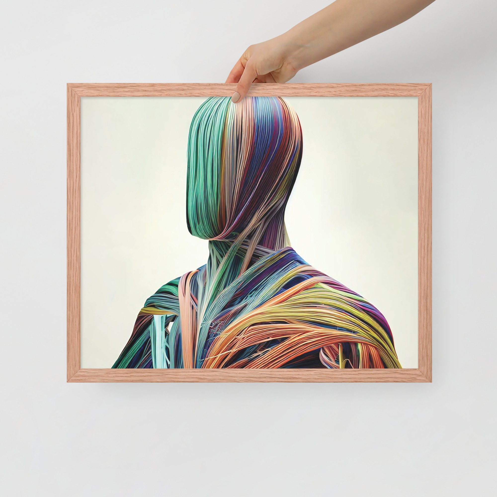 String Anatomy Framed poster