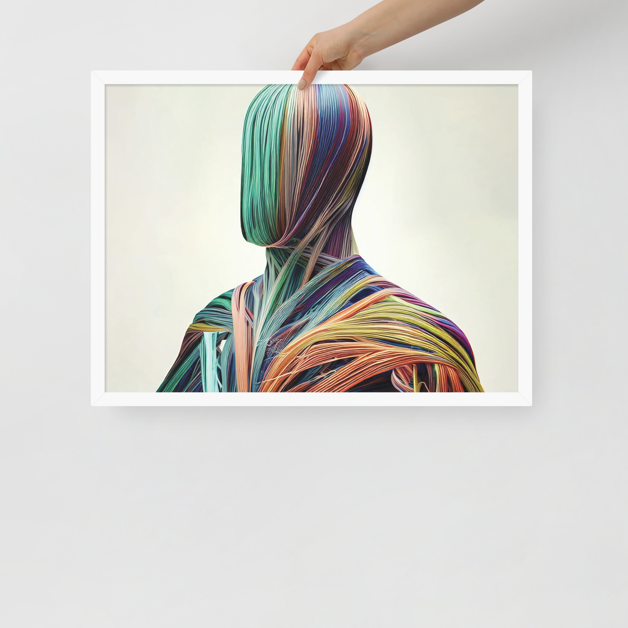 String Anatomy Framed poster