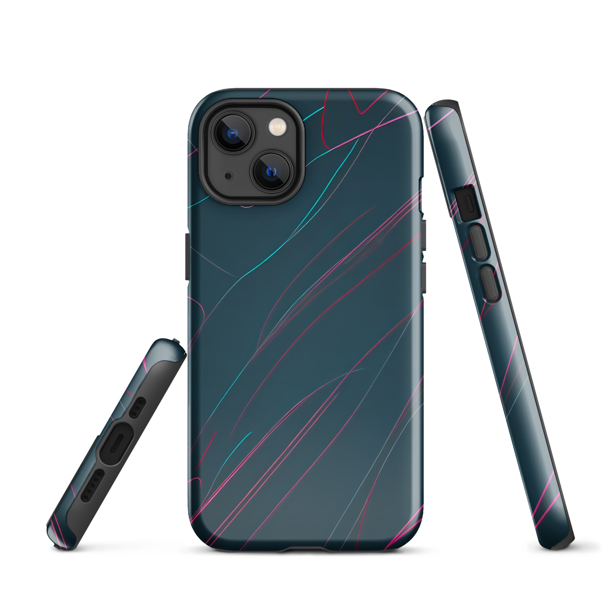 Synthwave Tough Case for iPhone®