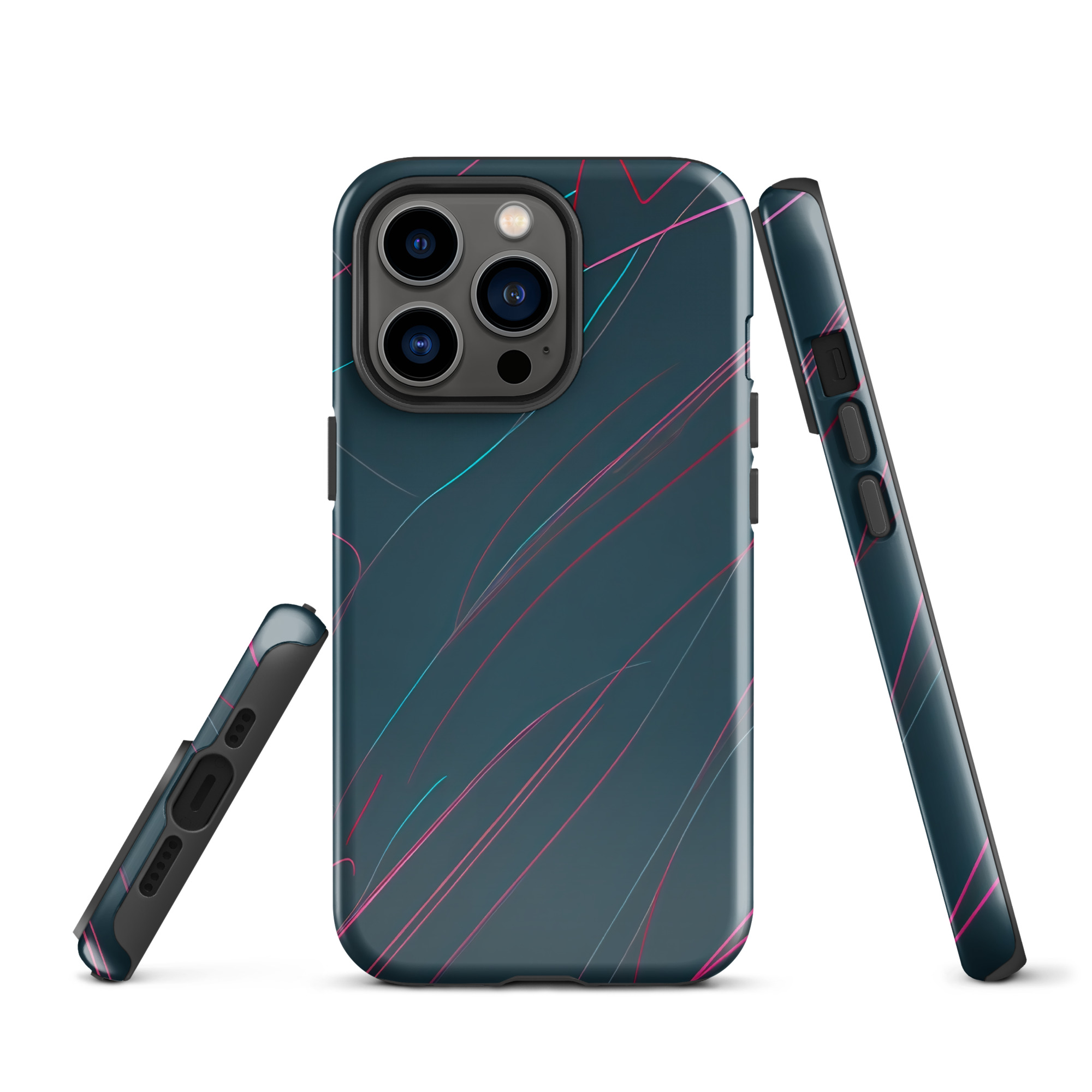 Synthwave Tough Case for iPhone®