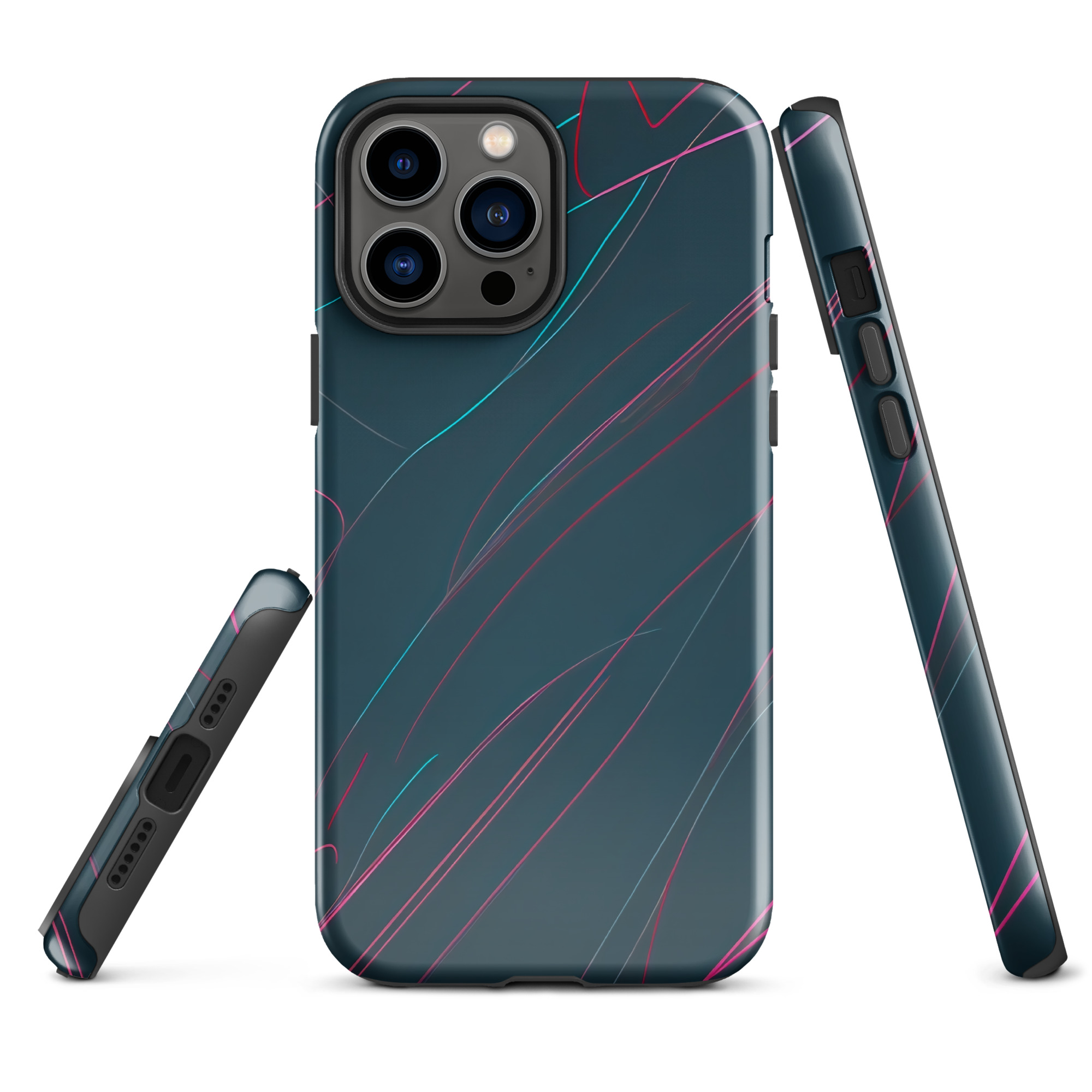 Synthwave Tough Case for iPhone®