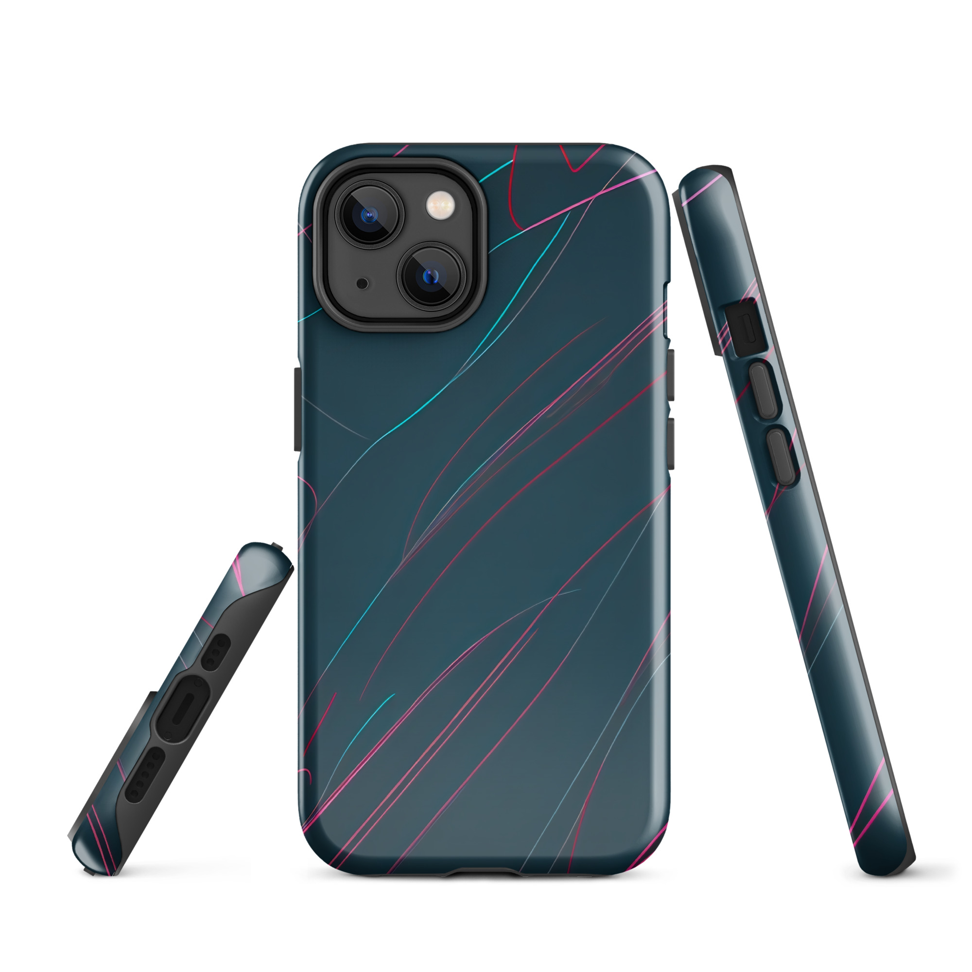 Synthwave Tough Case for iPhone®