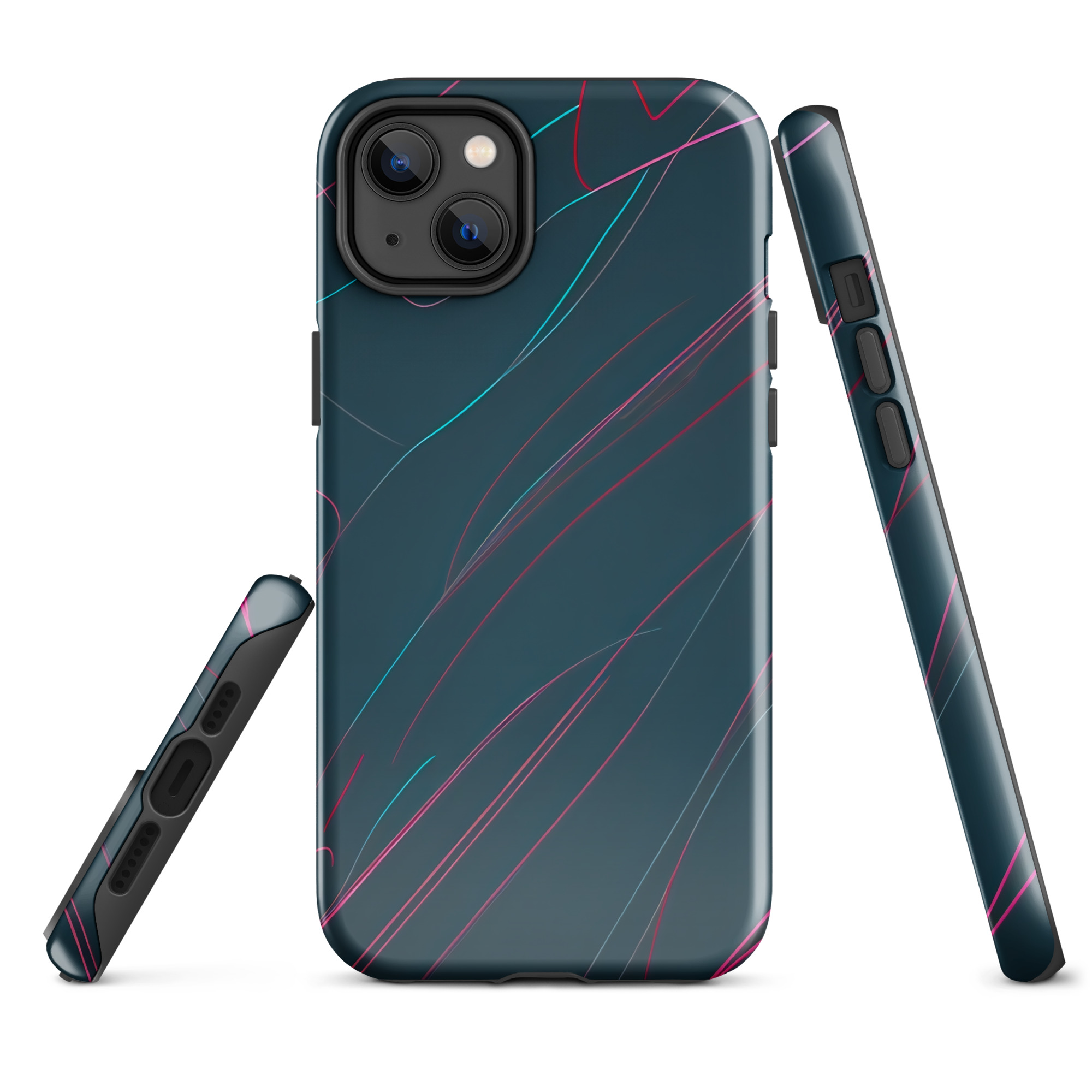 Synthwave Tough Case for iPhone®
