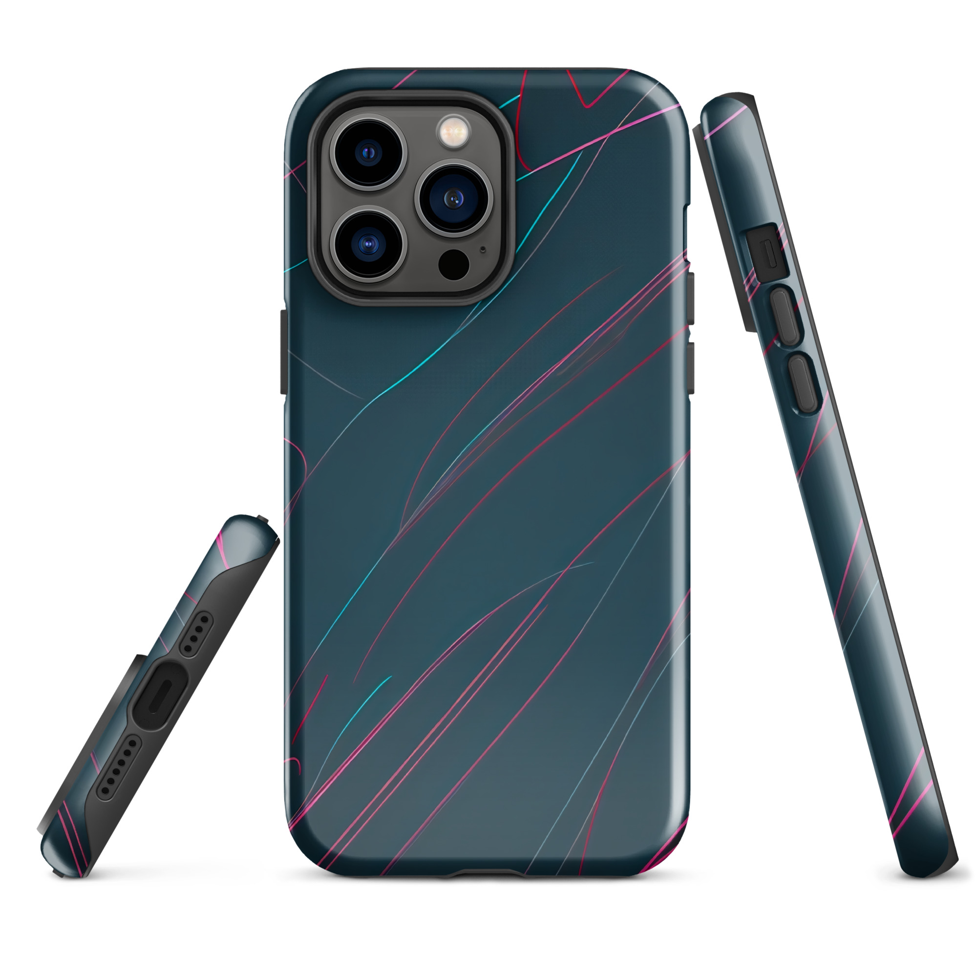 Synthwave Tough Case for iPhone®