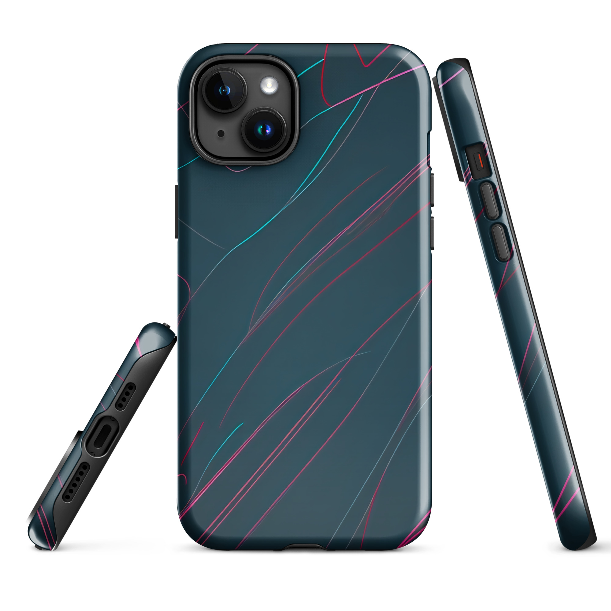 Synthwave Tough Case for iPhone®
