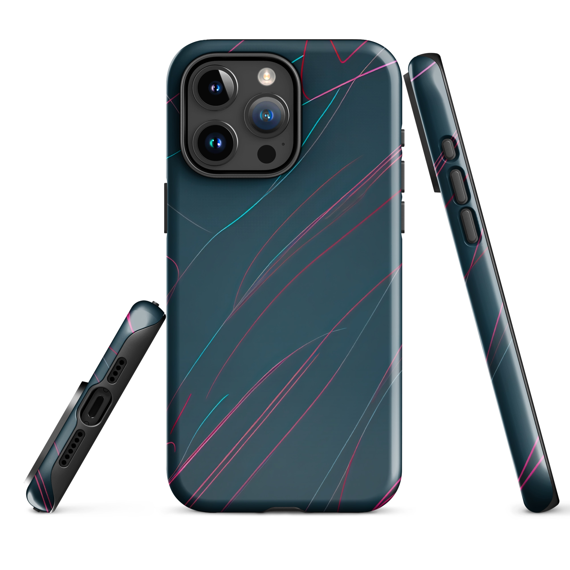 Synthwave Tough Case for iPhone®