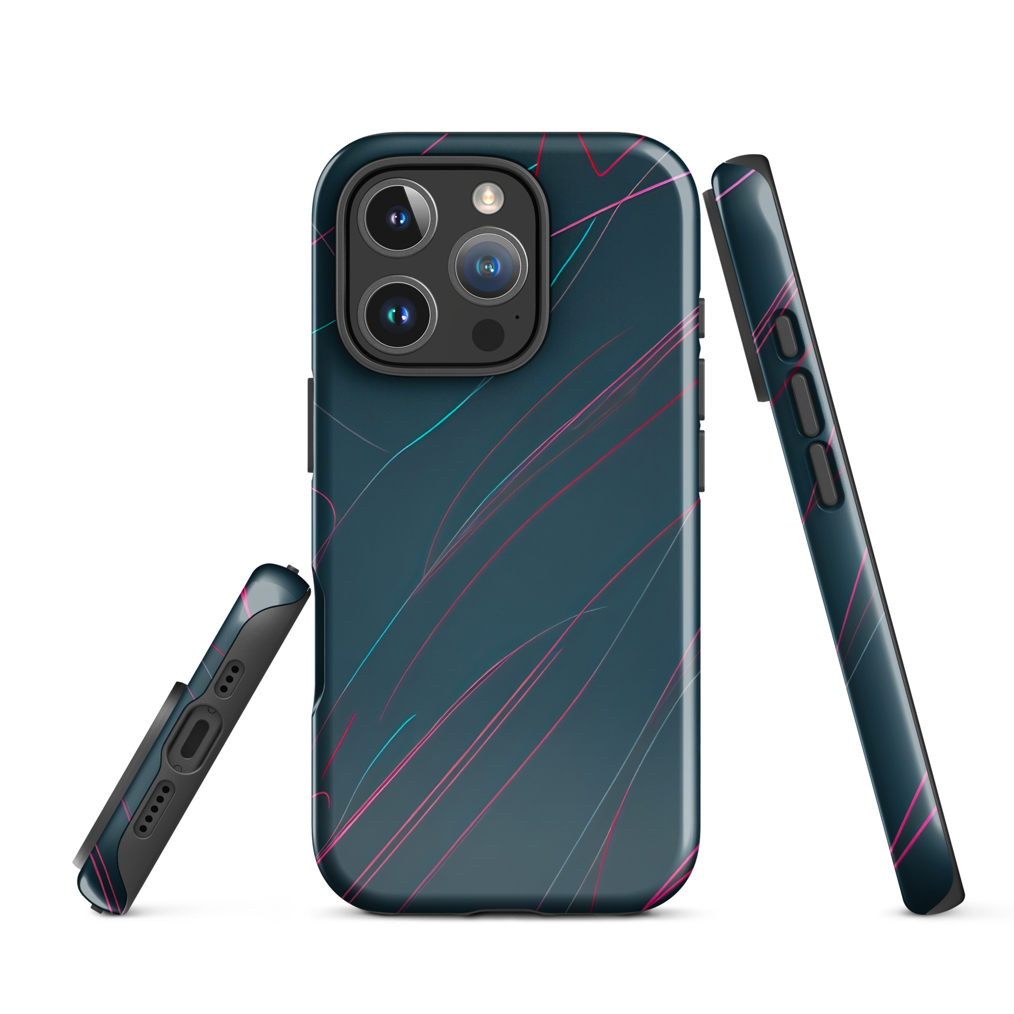Synthwave Tough Case for iPhone®