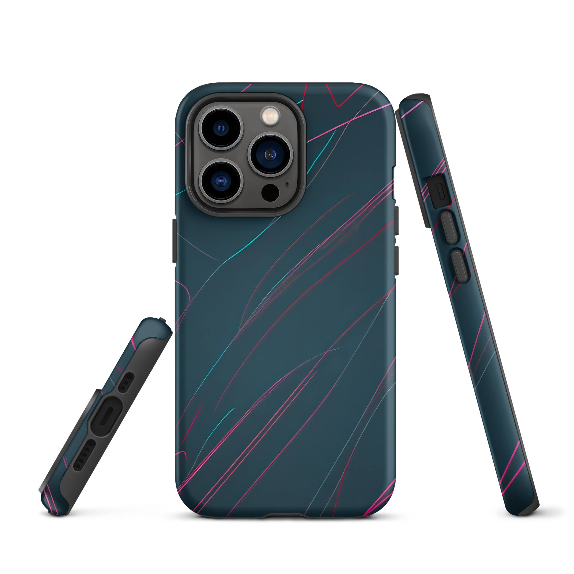 Synthwave Tough Case for iPhone®