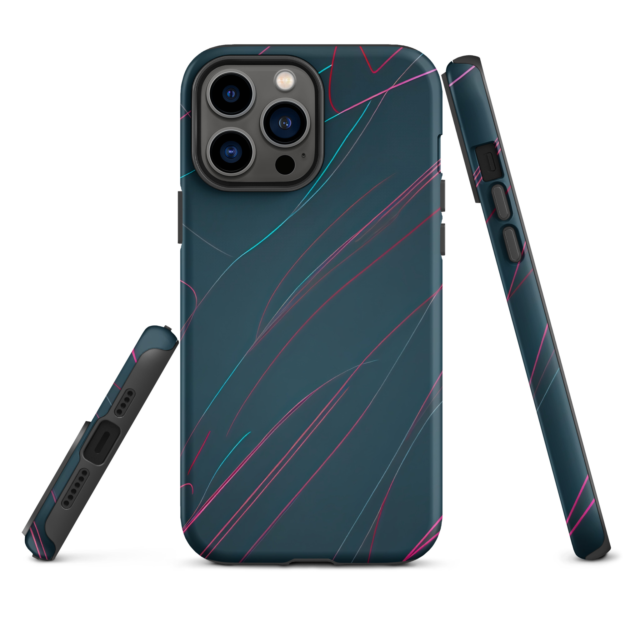 Synthwave Tough Case for iPhone®