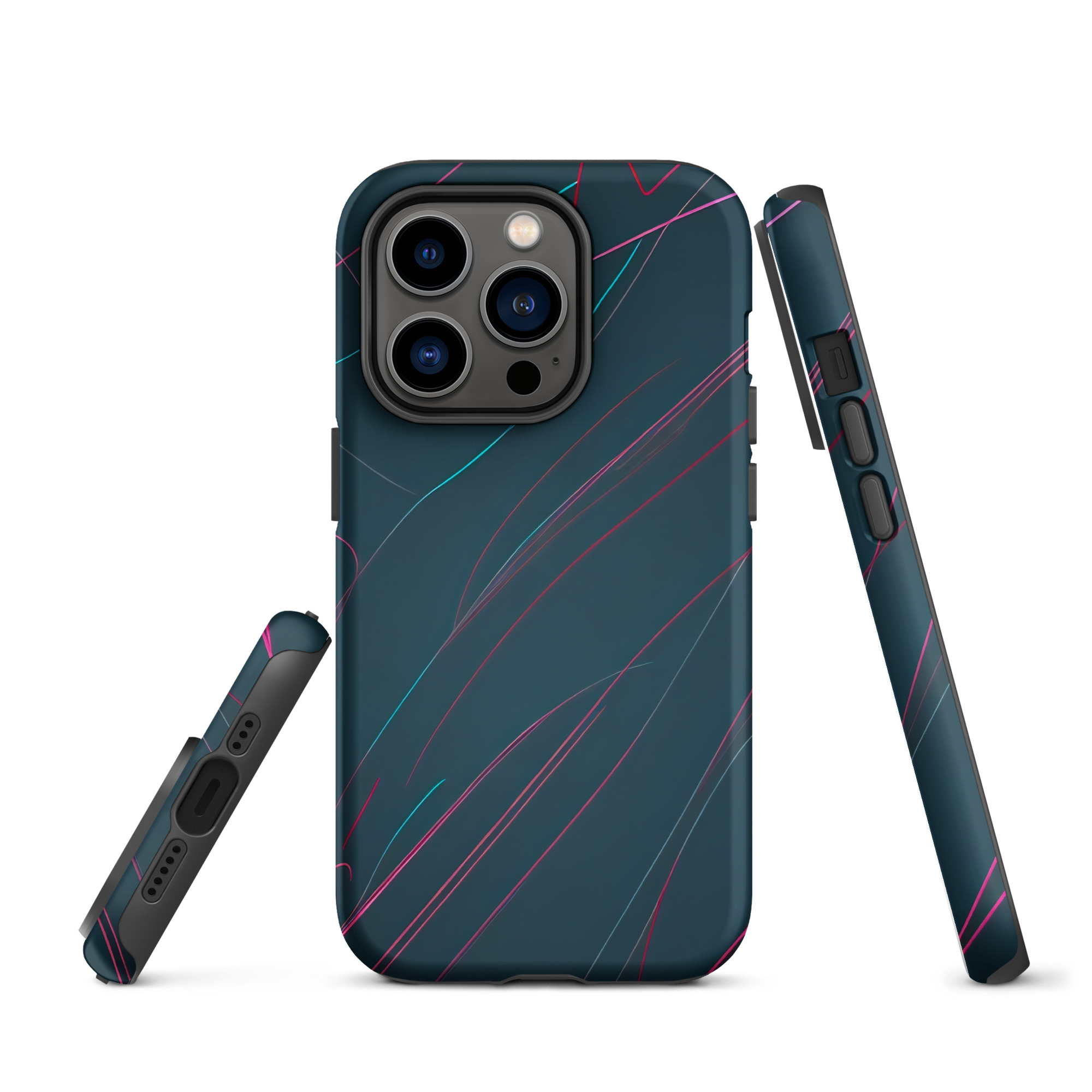Synthwave Tough Case for iPhone®