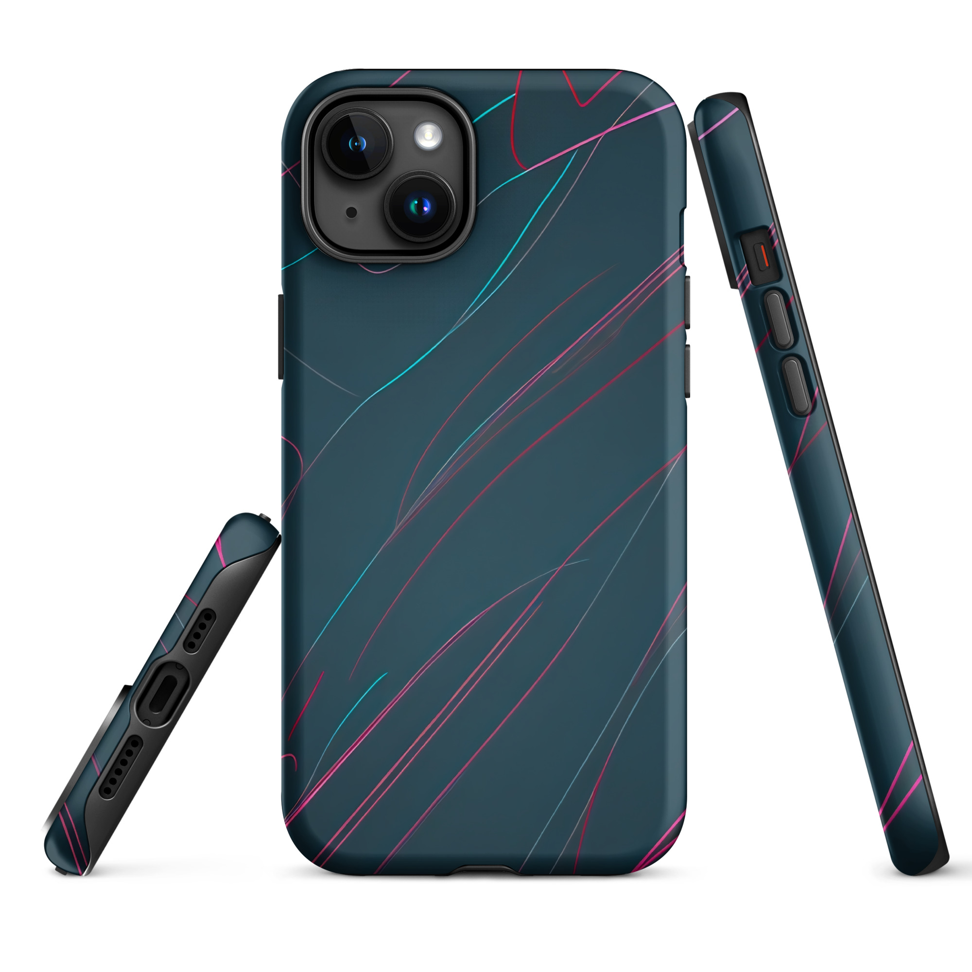 Synthwave Tough Case for iPhone®