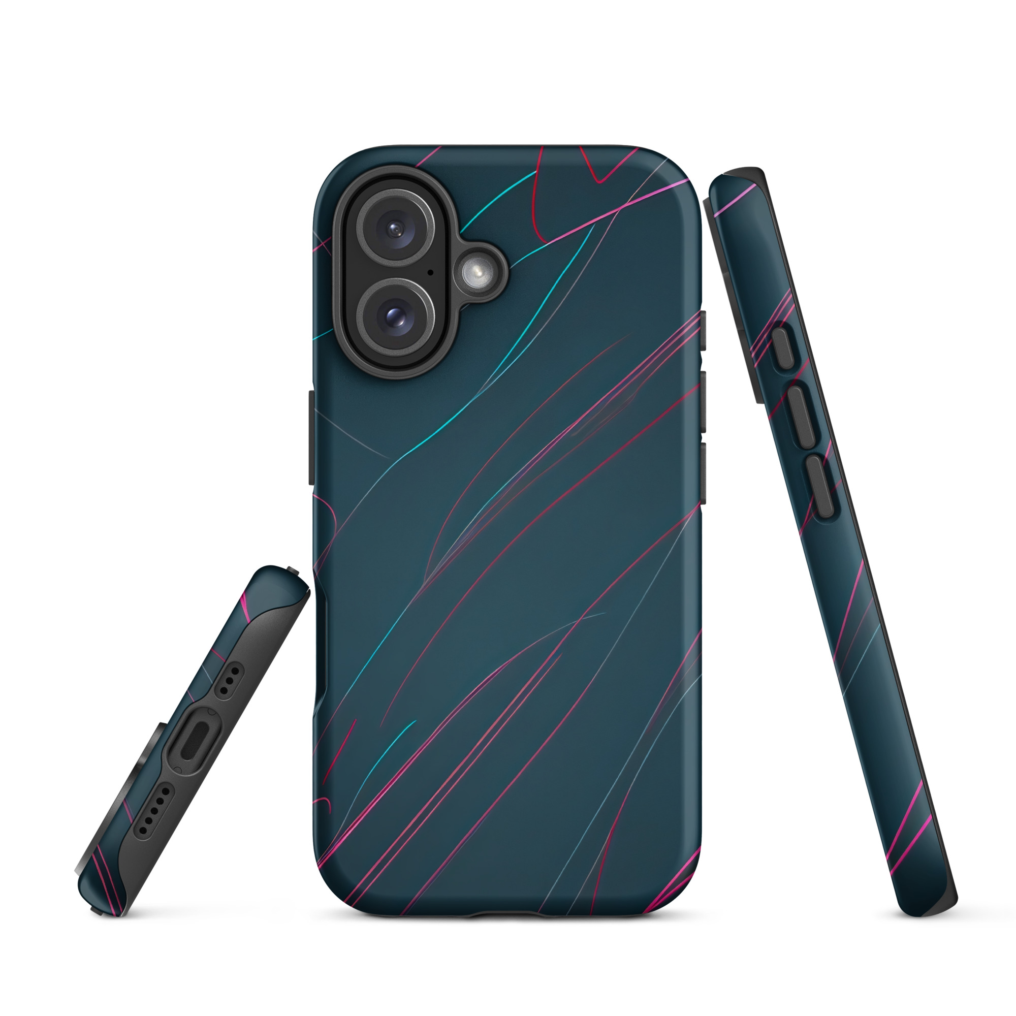 Synthwave Tough Case for iPhone®