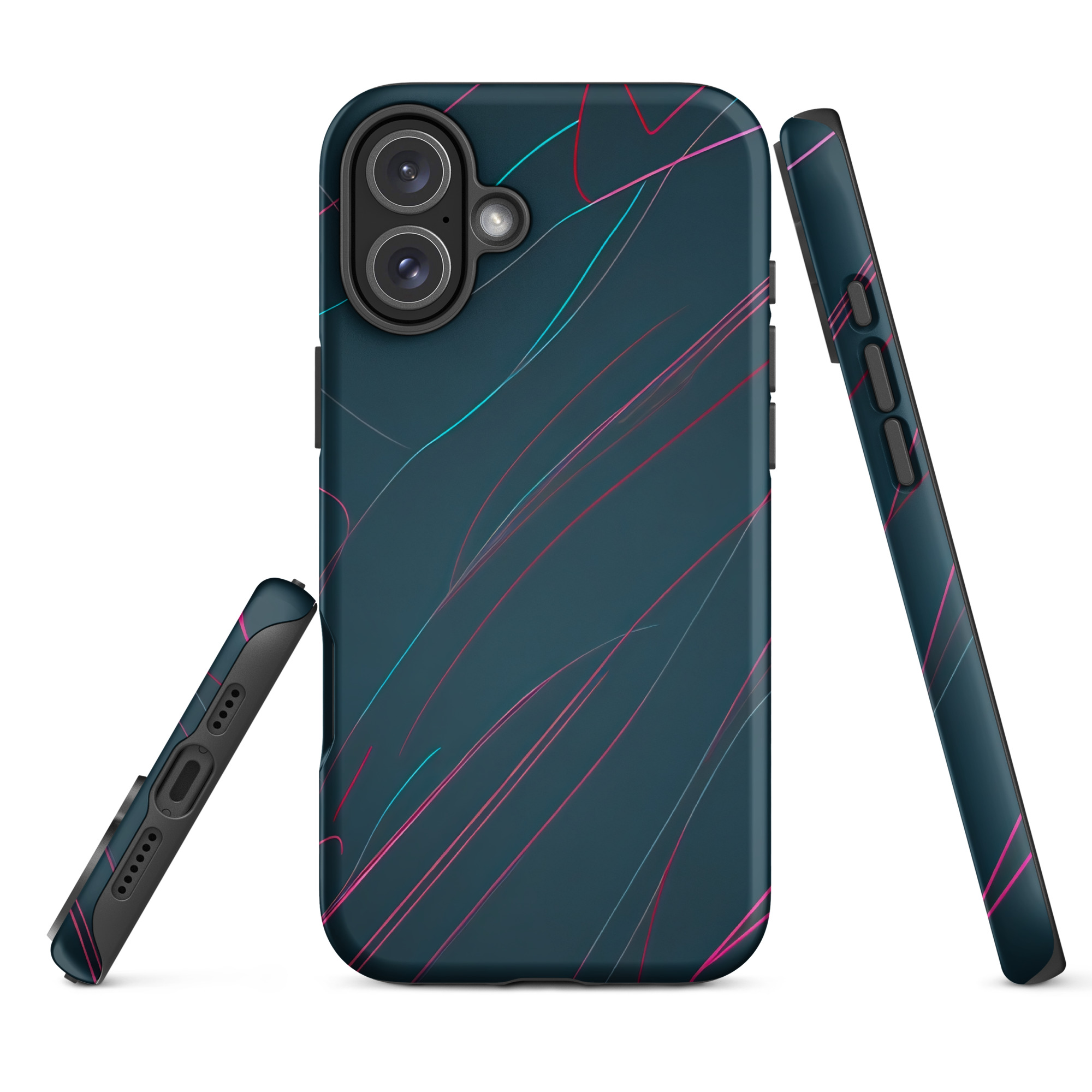 Synthwave Tough Case for iPhone®