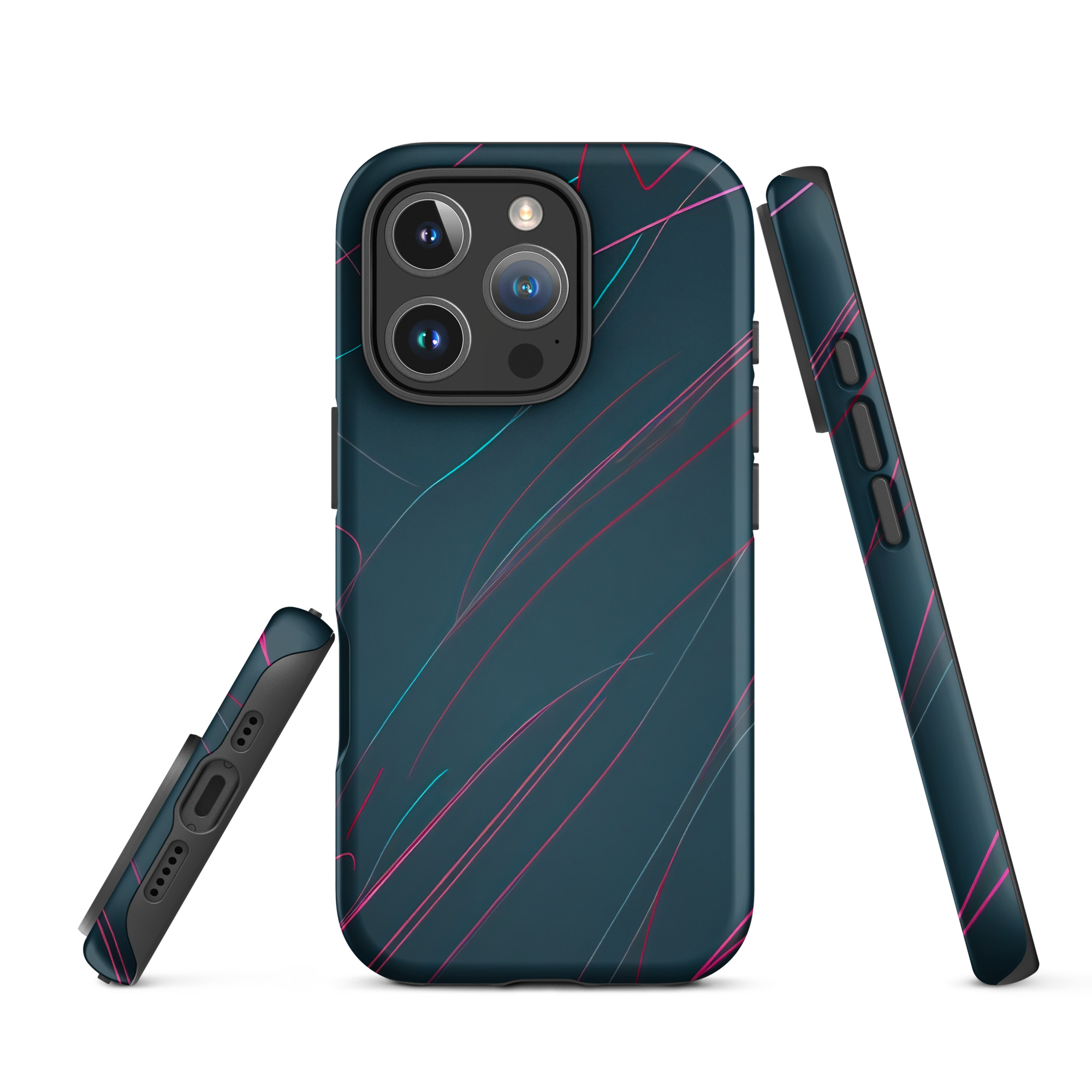 Synthwave Tough Case for iPhone®