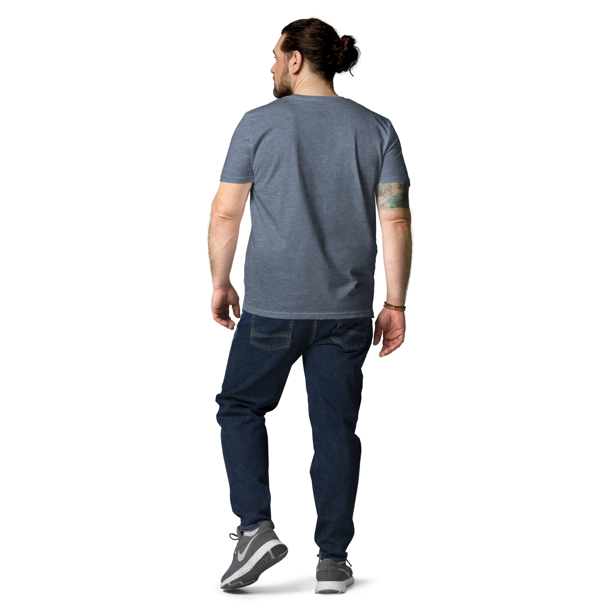 unisex-organic-cotton-t-shirt-dark-heather-blue-back-6831c11fcbad7.jpg OG Gangsta - Unisex Organic Cotton T-shirt