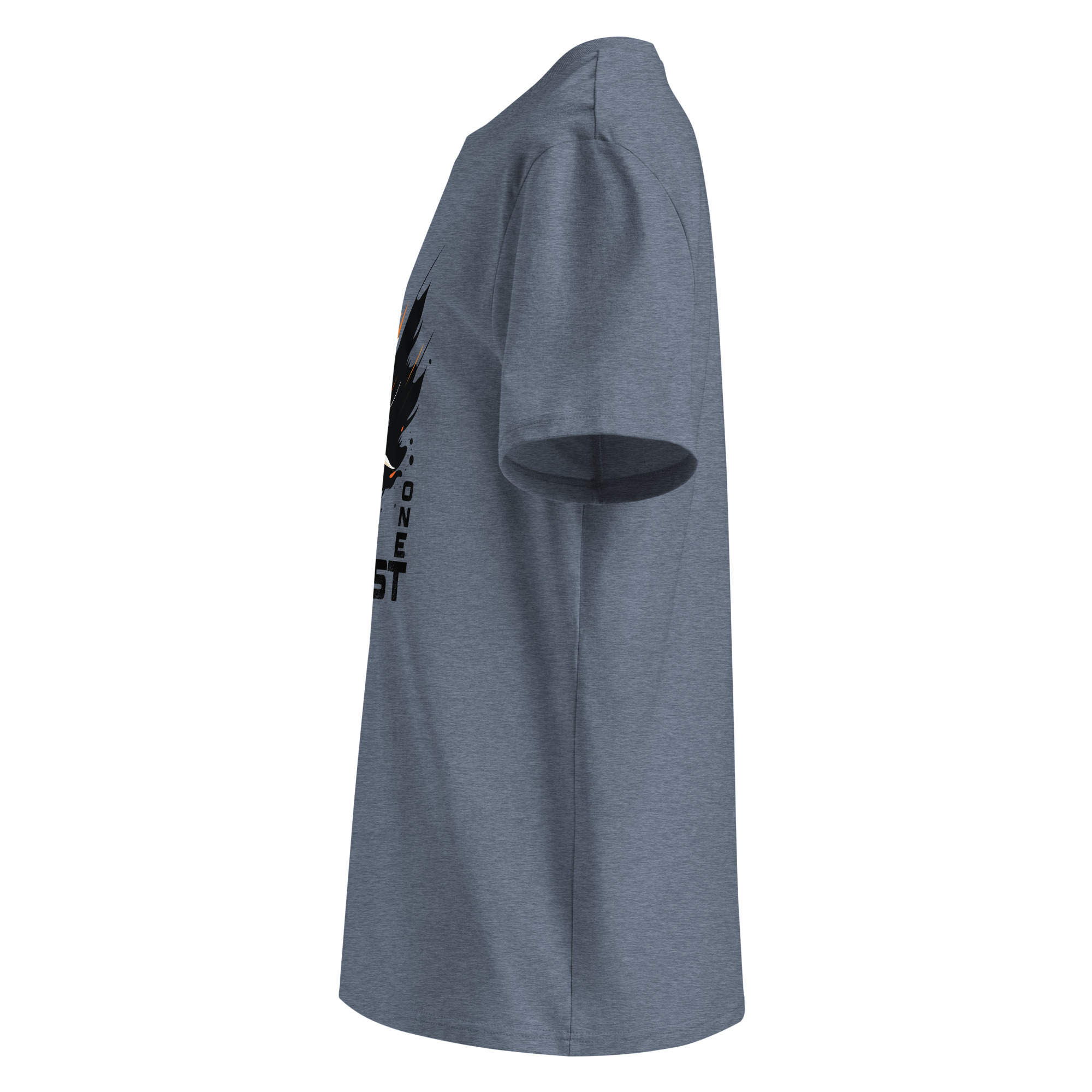 unisex-organic-cotton-t-shirt-dark-heather-blue-left-683403da47020.jpg Artist One Unisex organic cotton t-shirt