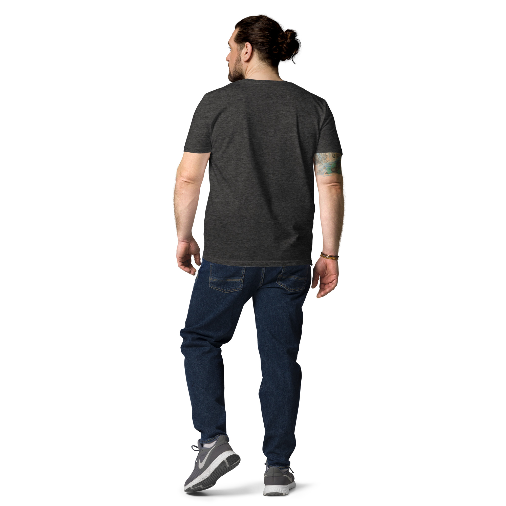unisex-organic-cotton-t-shirt-dark-heather-grey-back-6831c11f4b4b6.jpg OG Gangsta - Unisex Organic Cotton T-shirt