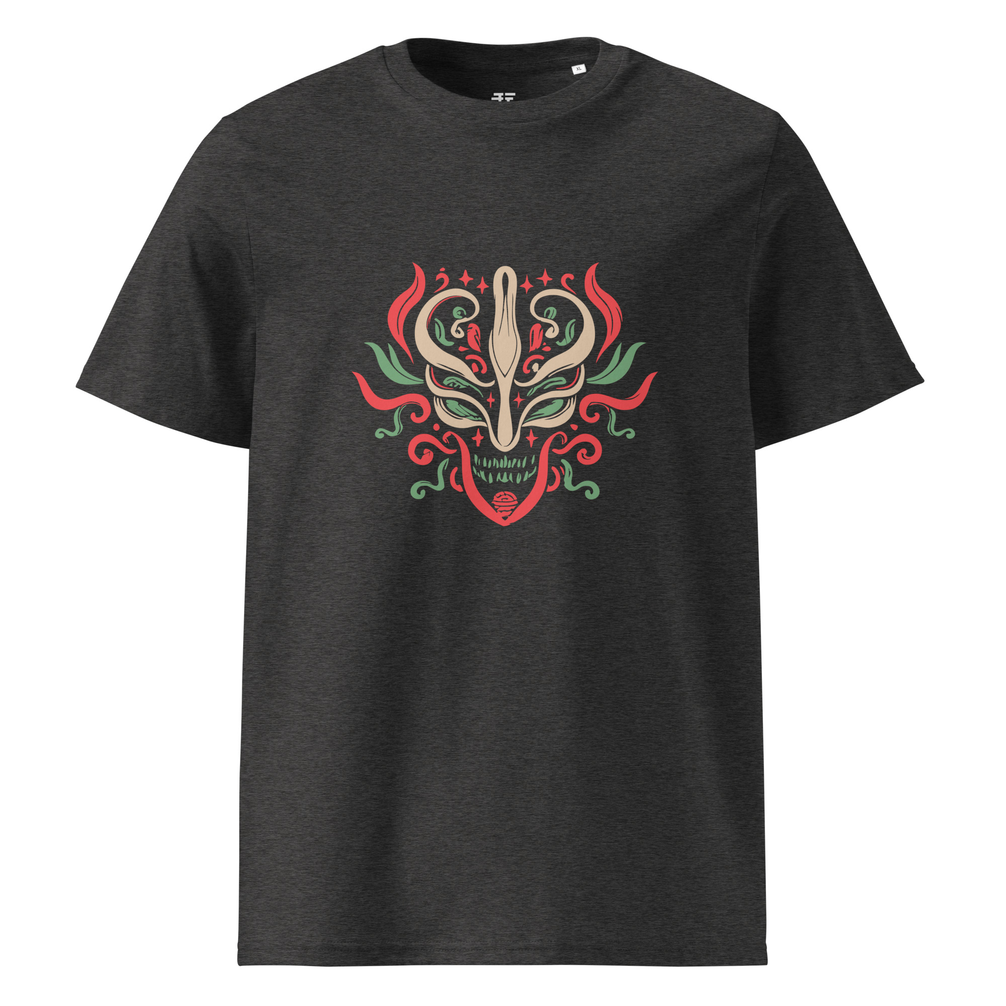 unisex-organic-cotton-t-shirt-dark-heather-grey-front-683404a6823da.jpg Tribbal Unisex organic cotton t-shirt