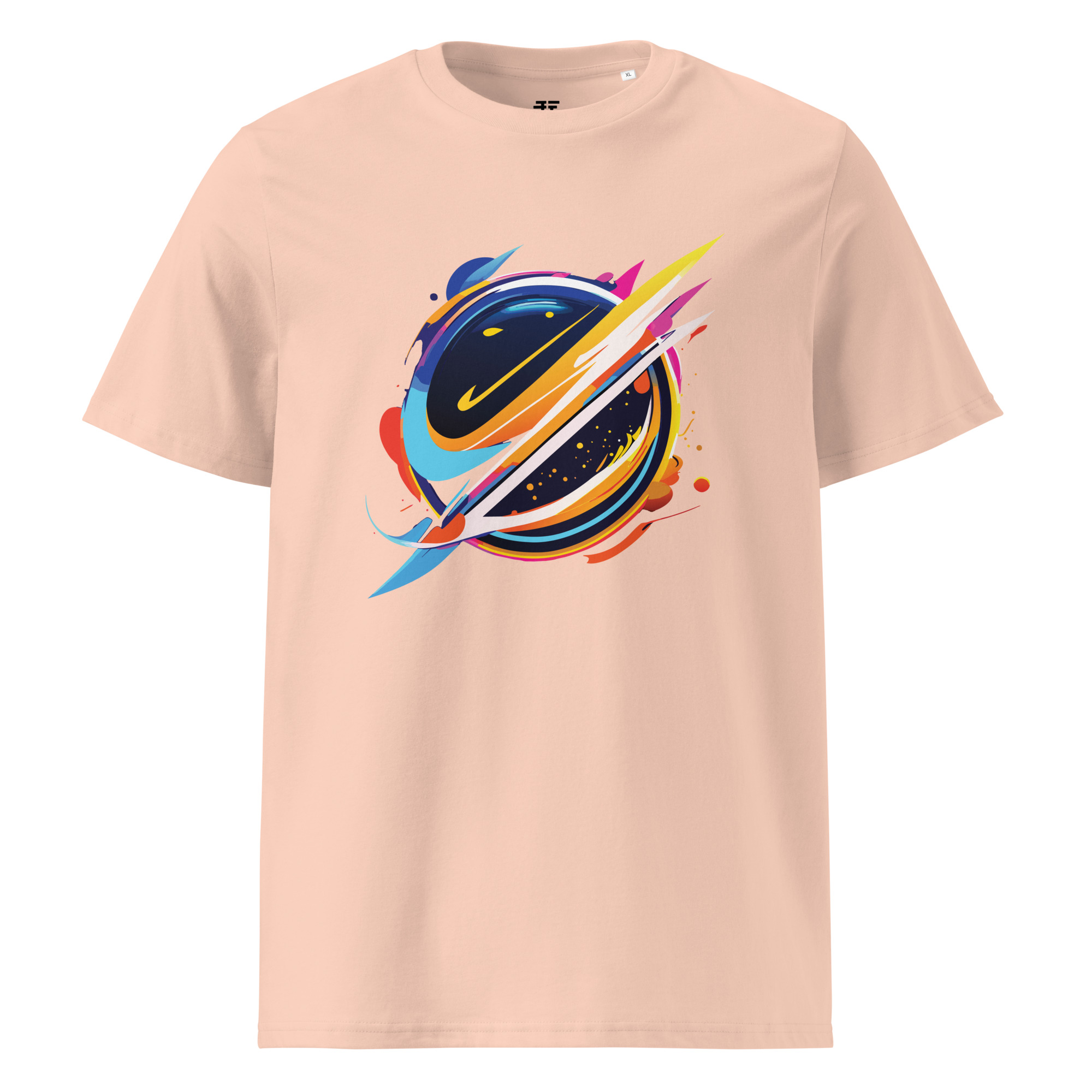 Abstract Planet Unisex organic cotton t-shirt