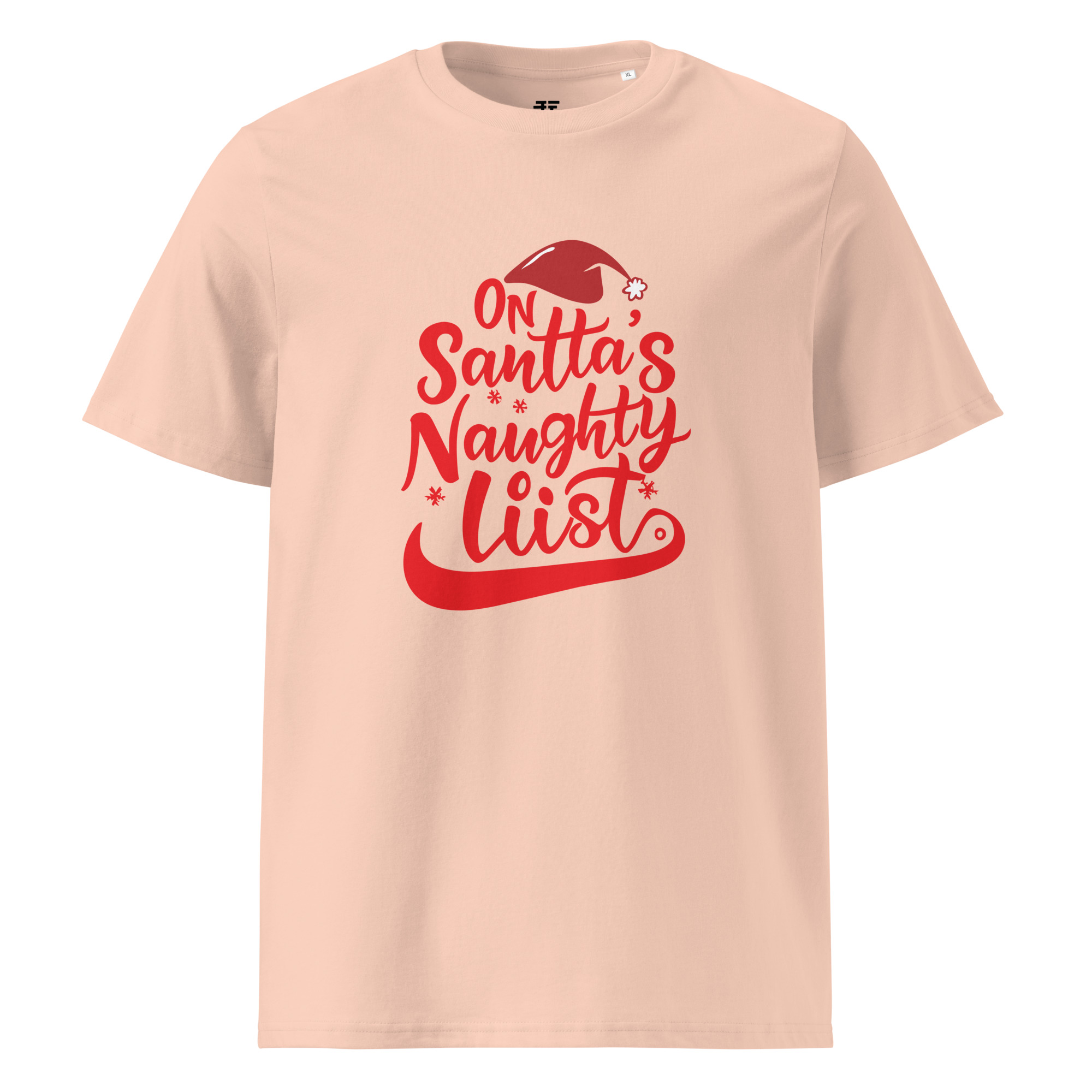 On Naughtty List Unisex organic cotton t-shirt