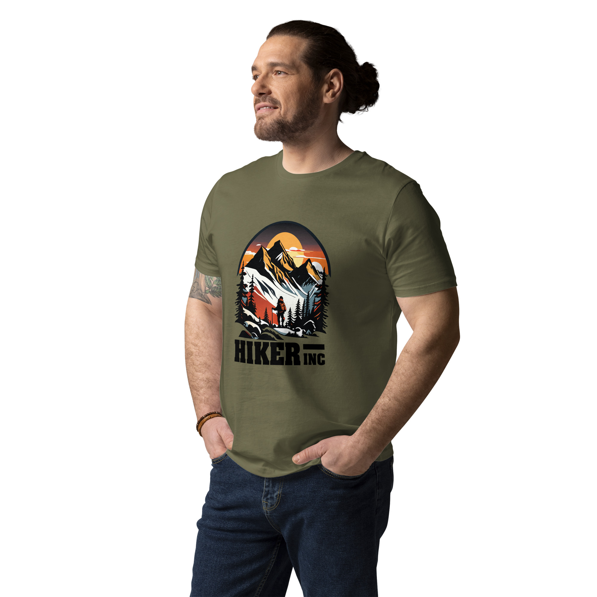 Hiker INC Unisex organic cotton t-shirt