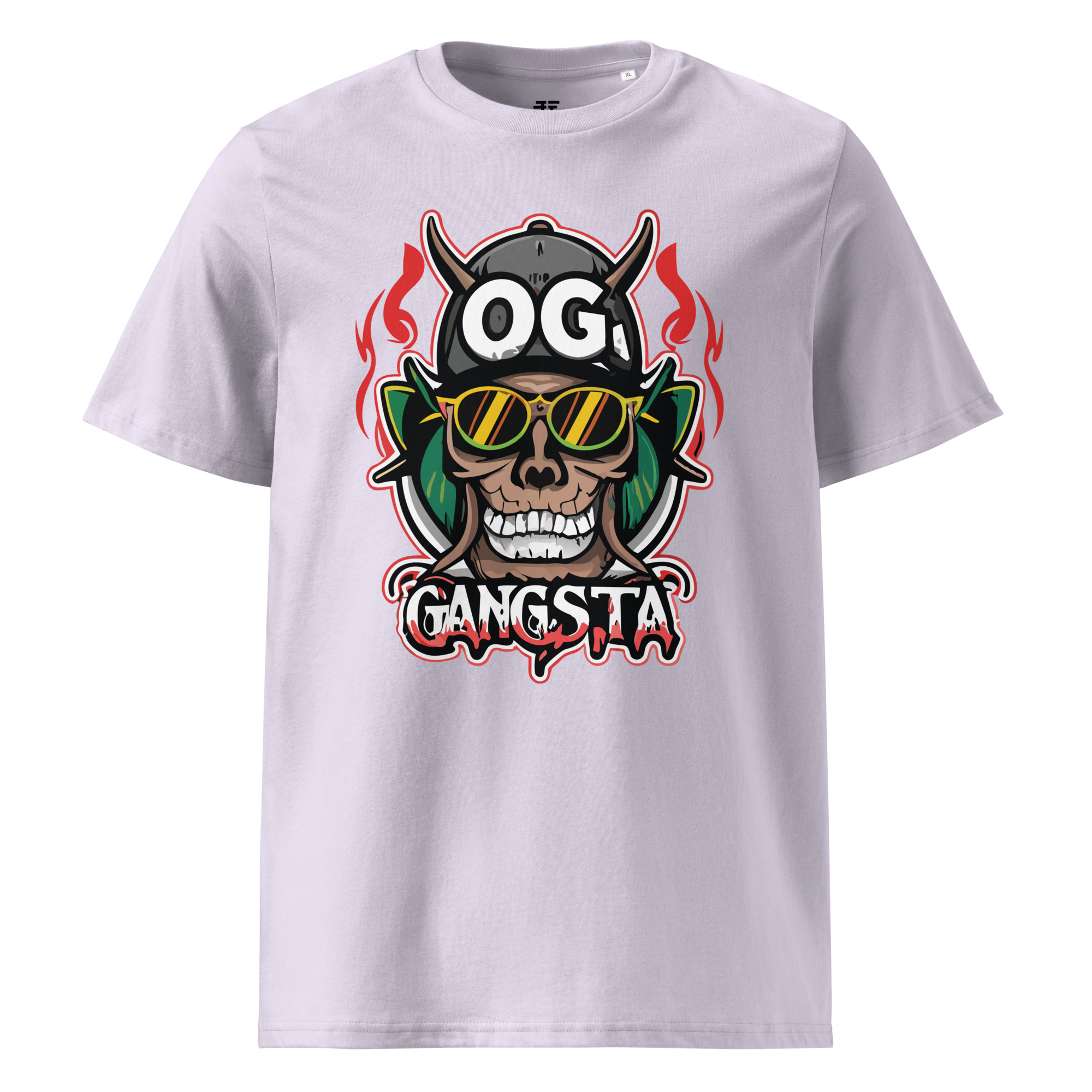 unisex-organic-cotton-t-shirt-lavender-front-6833fb419e194.jpg OG Gangsta Unisex organic cotton t-shirt