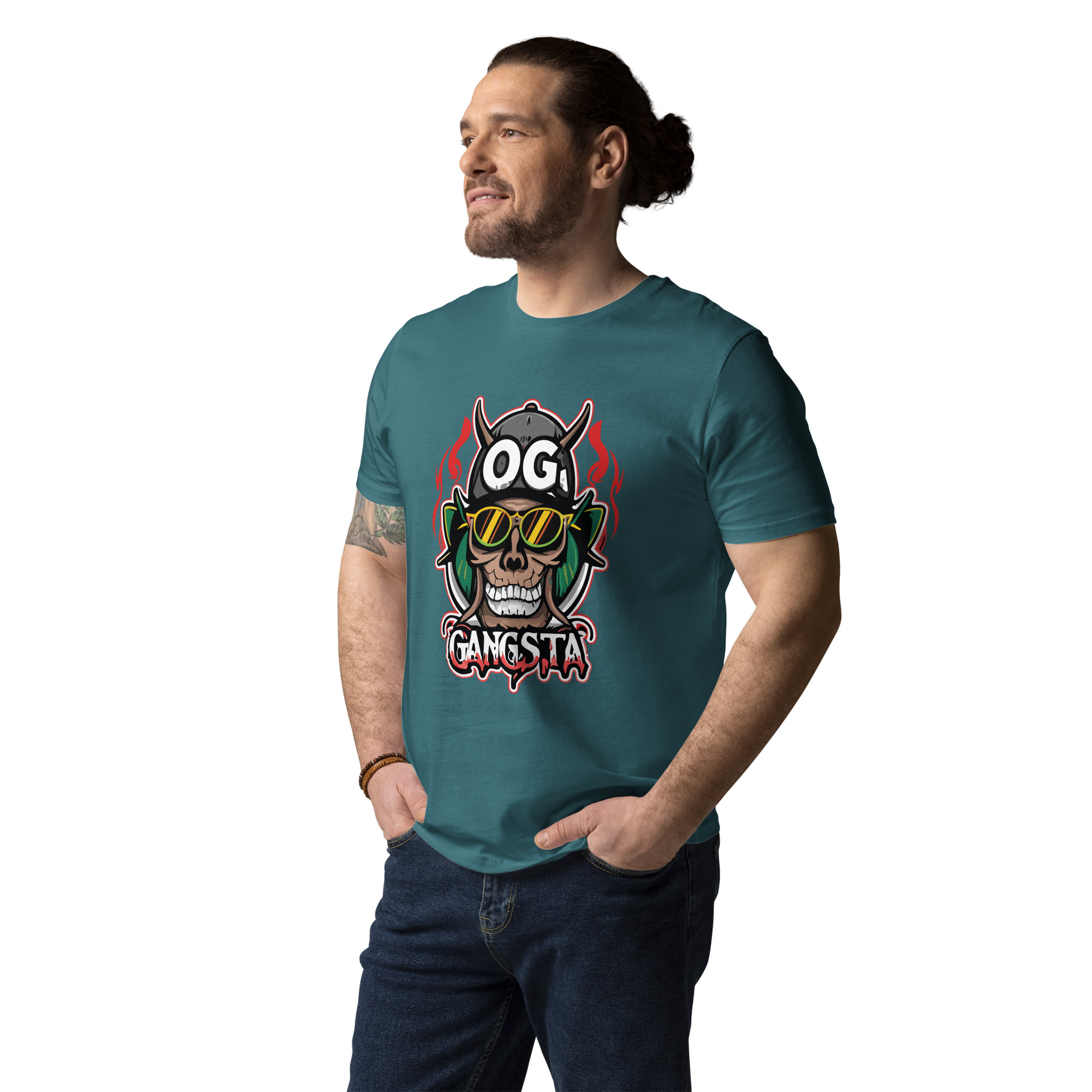 unisex-organic-cotton-t-shirt-stargazer-front-6831c11f89c99.jpg OG Gangsta - Unisex Organic Cotton T-shirt