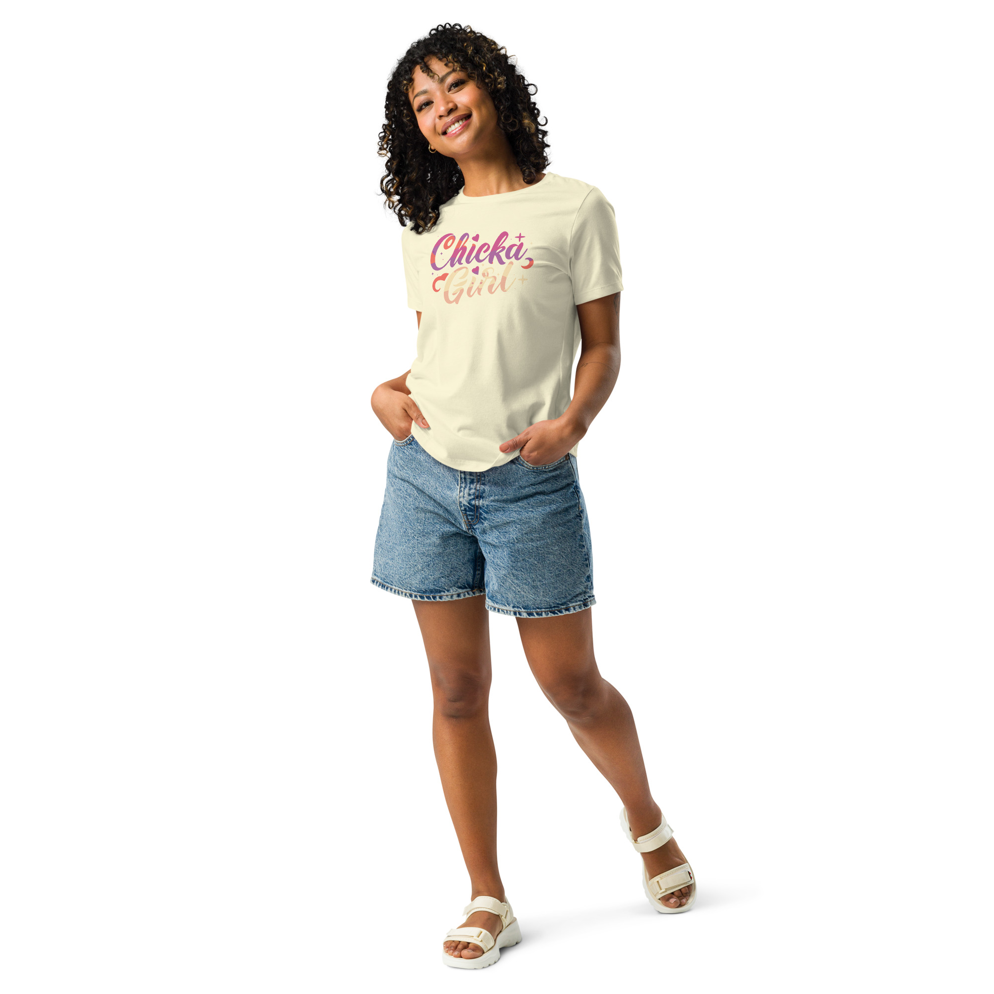 Chicka Girl Women's Relaxed T-Shirt