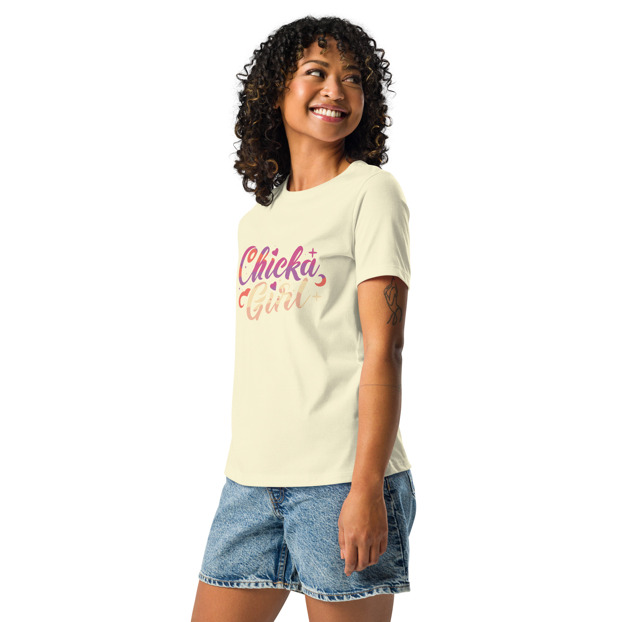 Chicka Girl Women's Relaxed T-Shirt