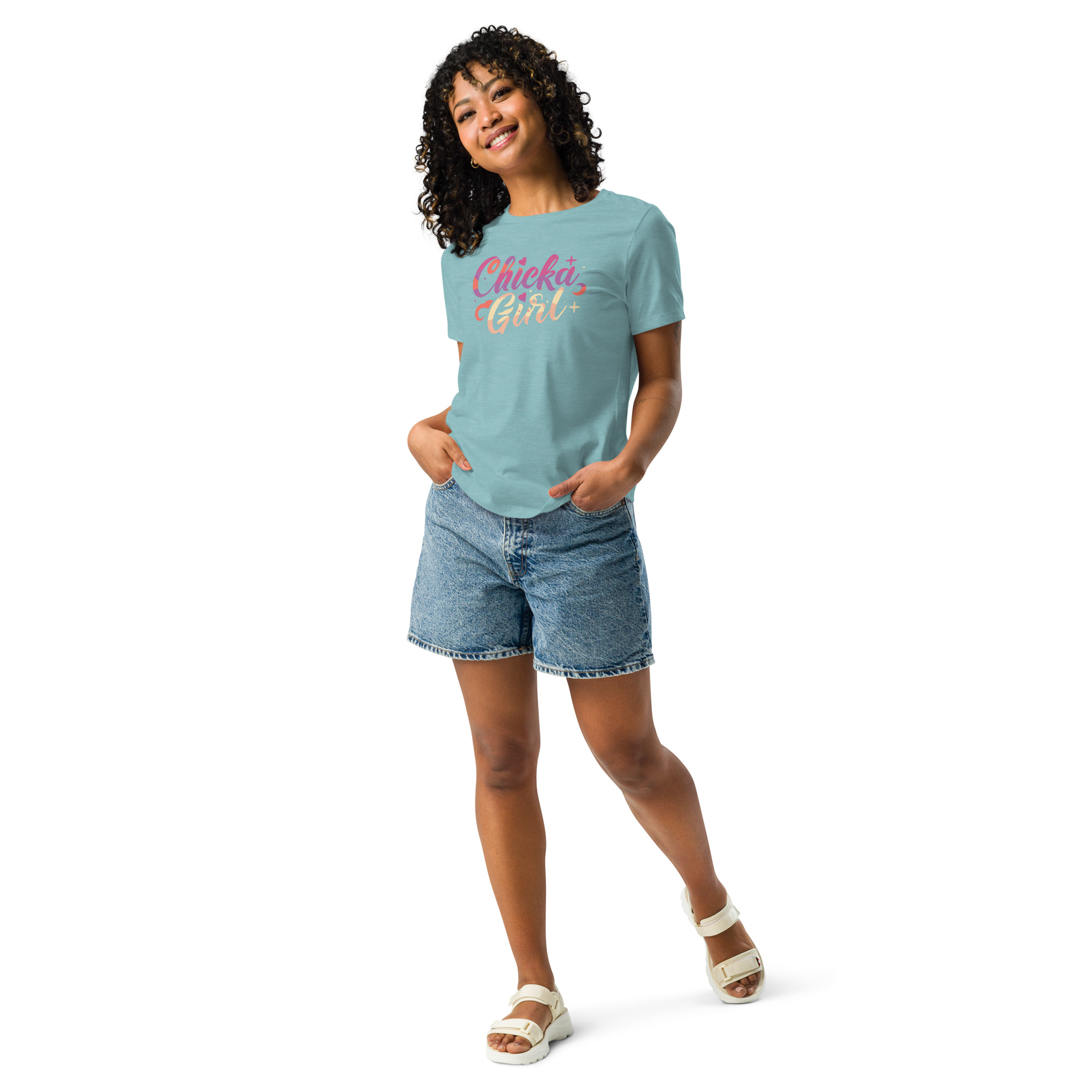 Chicka Girl Women's Relaxed T-Shirt