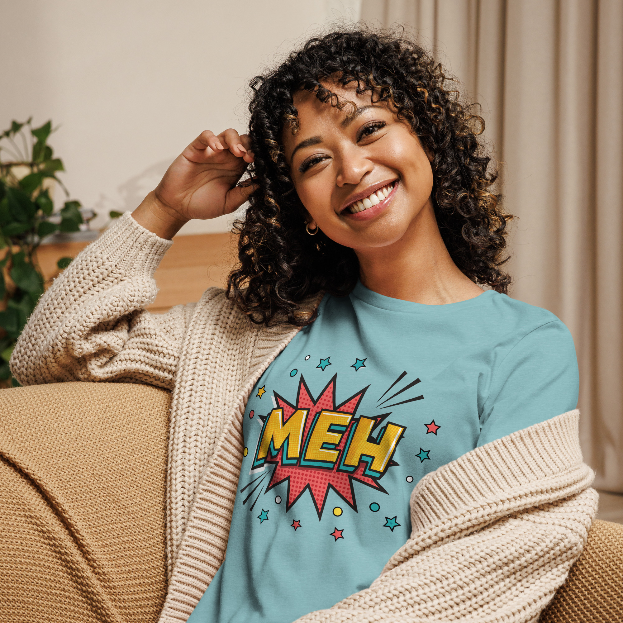 womens-relaxed-t-shirt-heather-blue-lagoon-front-68346c9475e23.jpg Meh Women's Relaxed T-Shirt