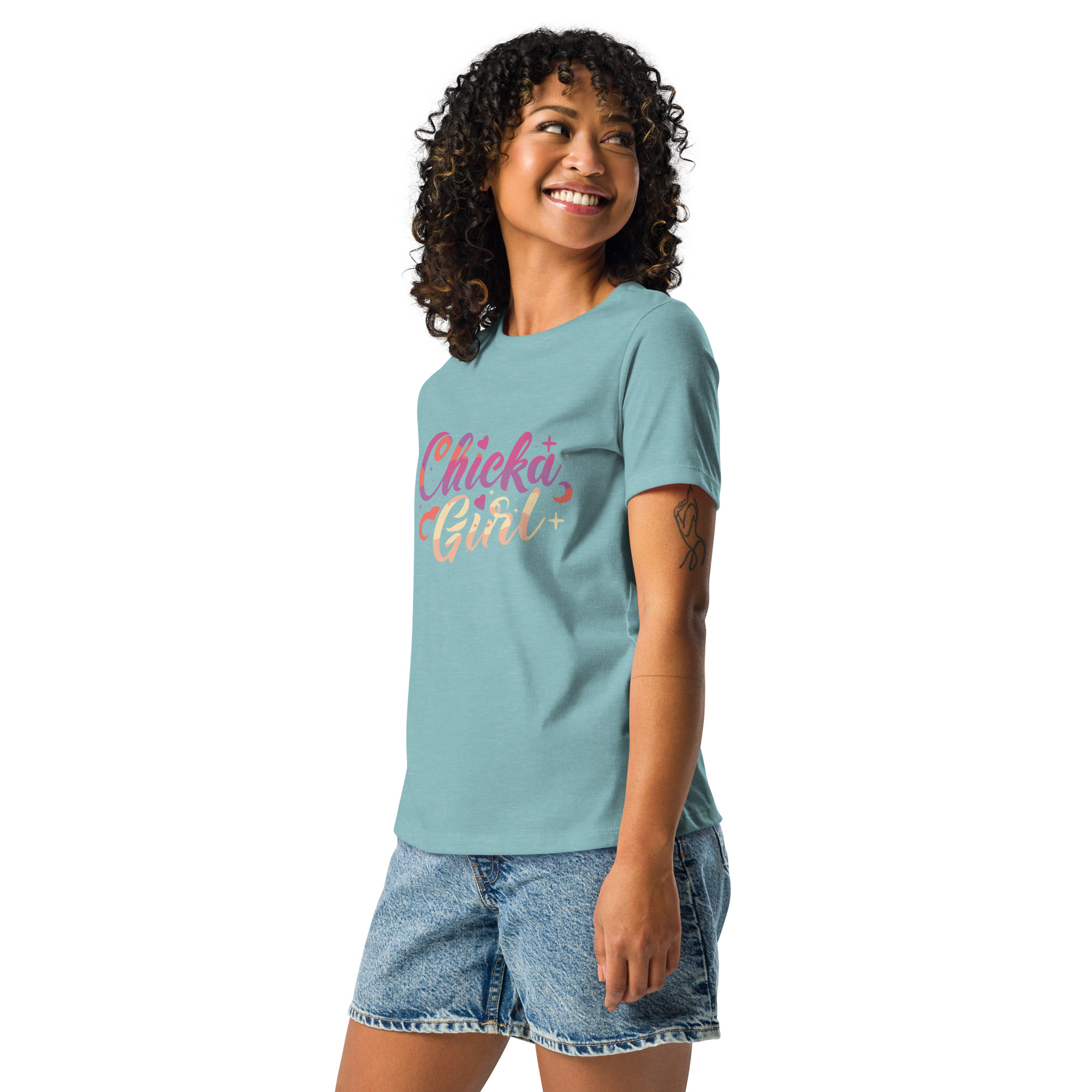 Chicka Girl Women's Relaxed T-Shirt