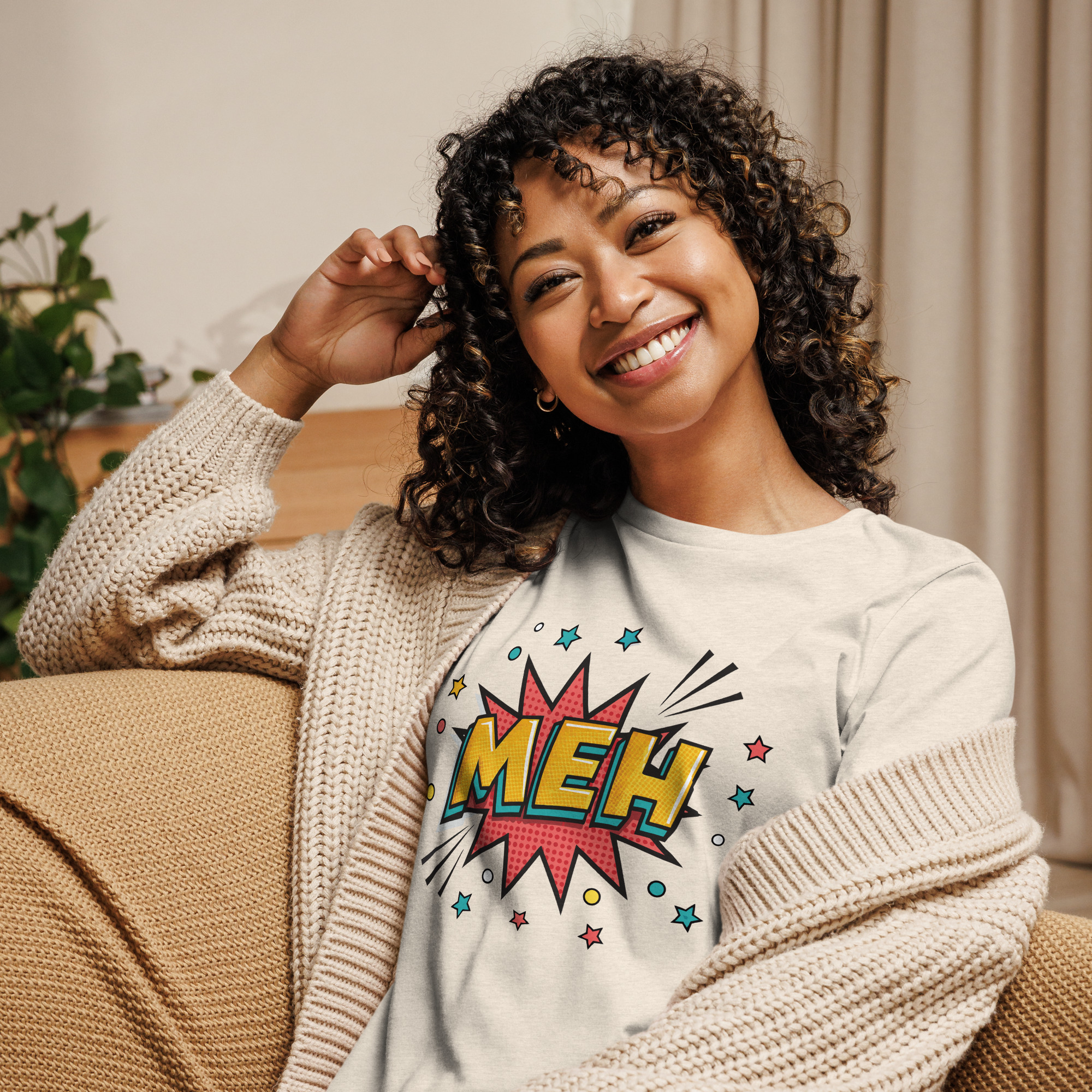 womens-relaxed-t-shirt-heather-prism-natural-front-68346c947fcc3.jpg Meh Women's Relaxed T-Shirt