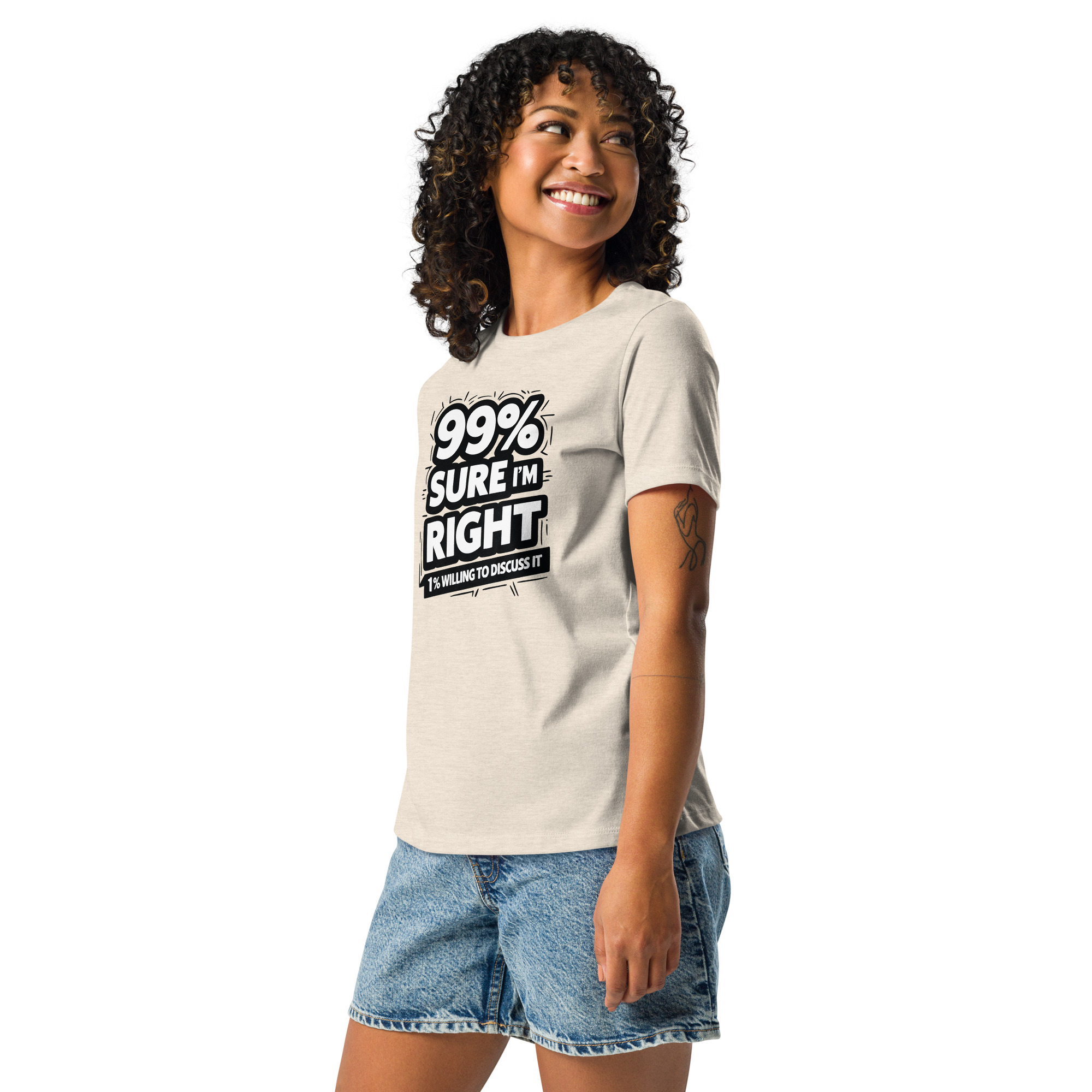 womens-relaxed-t-shirt-heather-prism-natural-left-front-68346b606d3aa.jpg 99% Right Women's Relaxed T-Shirt