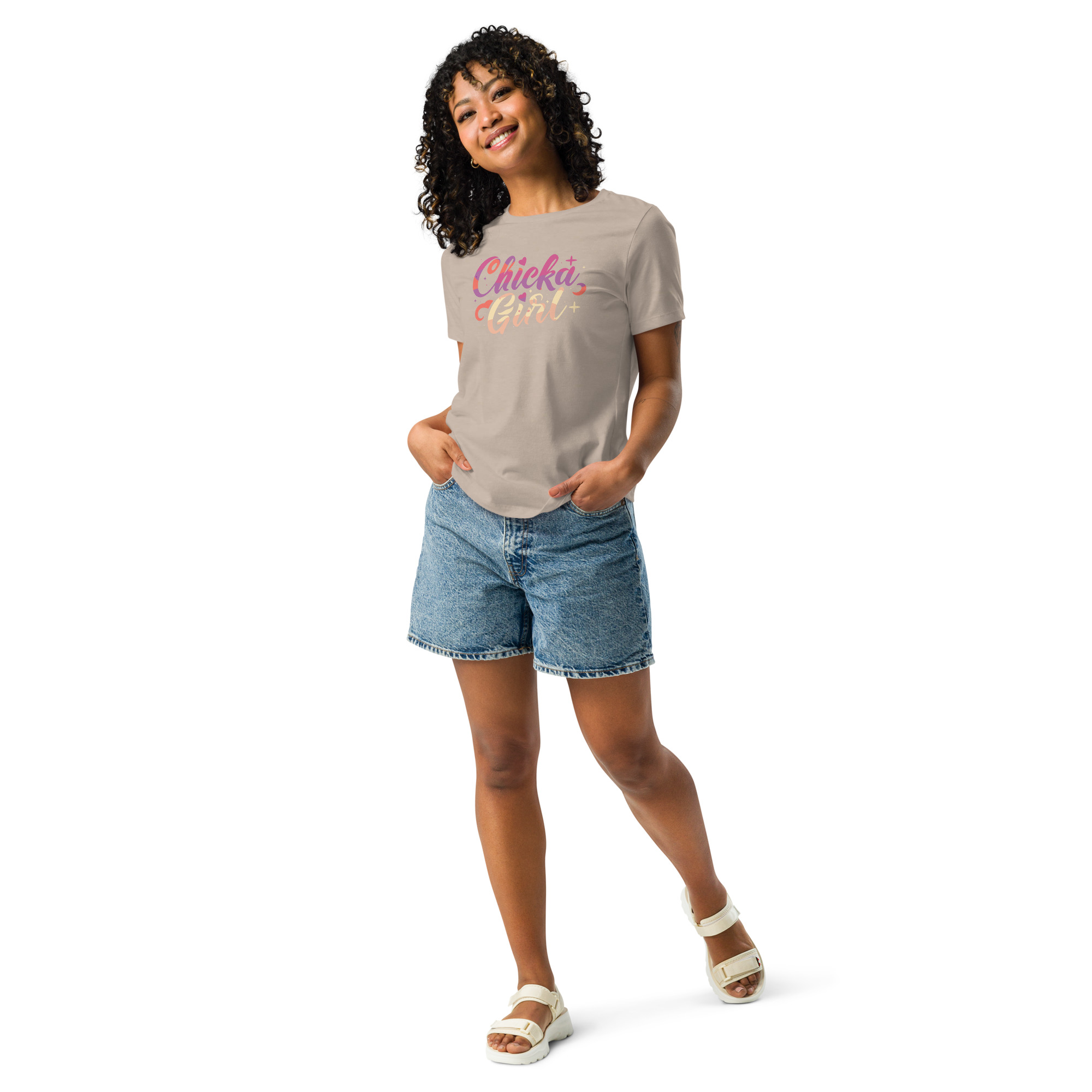 Chicka Girl Women's Relaxed T-Shirt