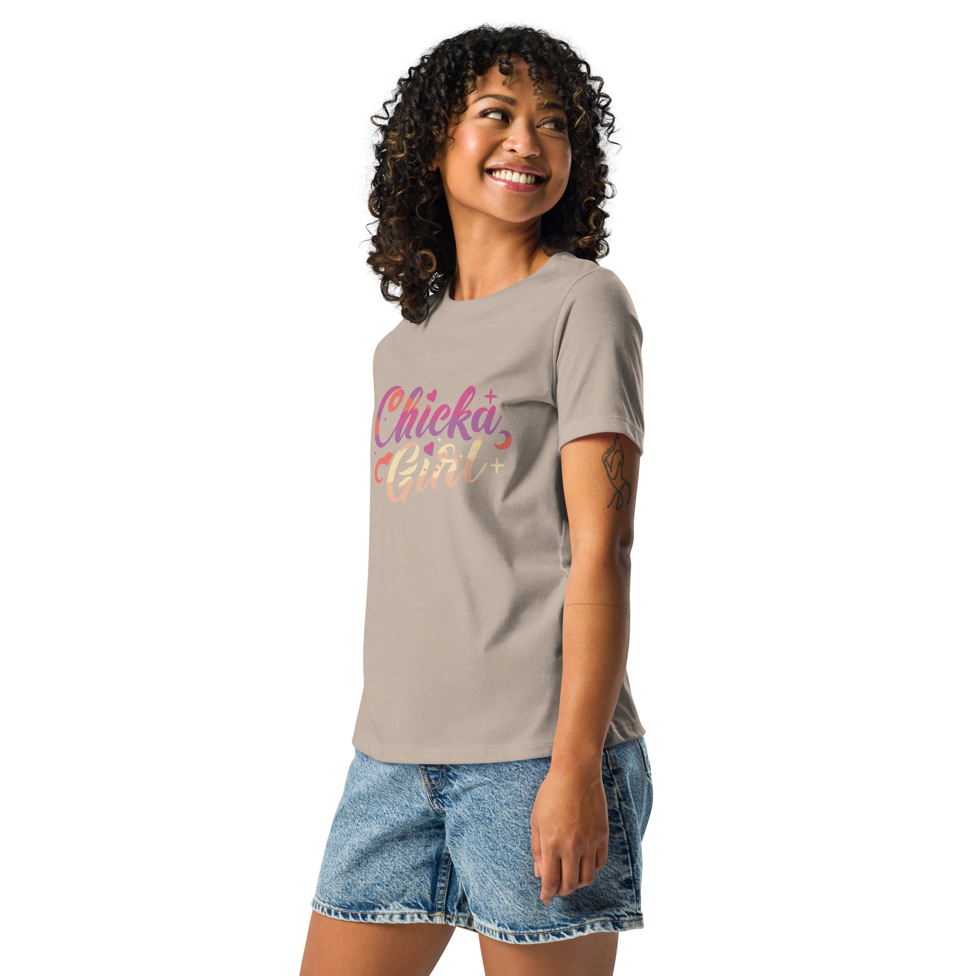 Chicka Girl Women's Relaxed T-Shirt