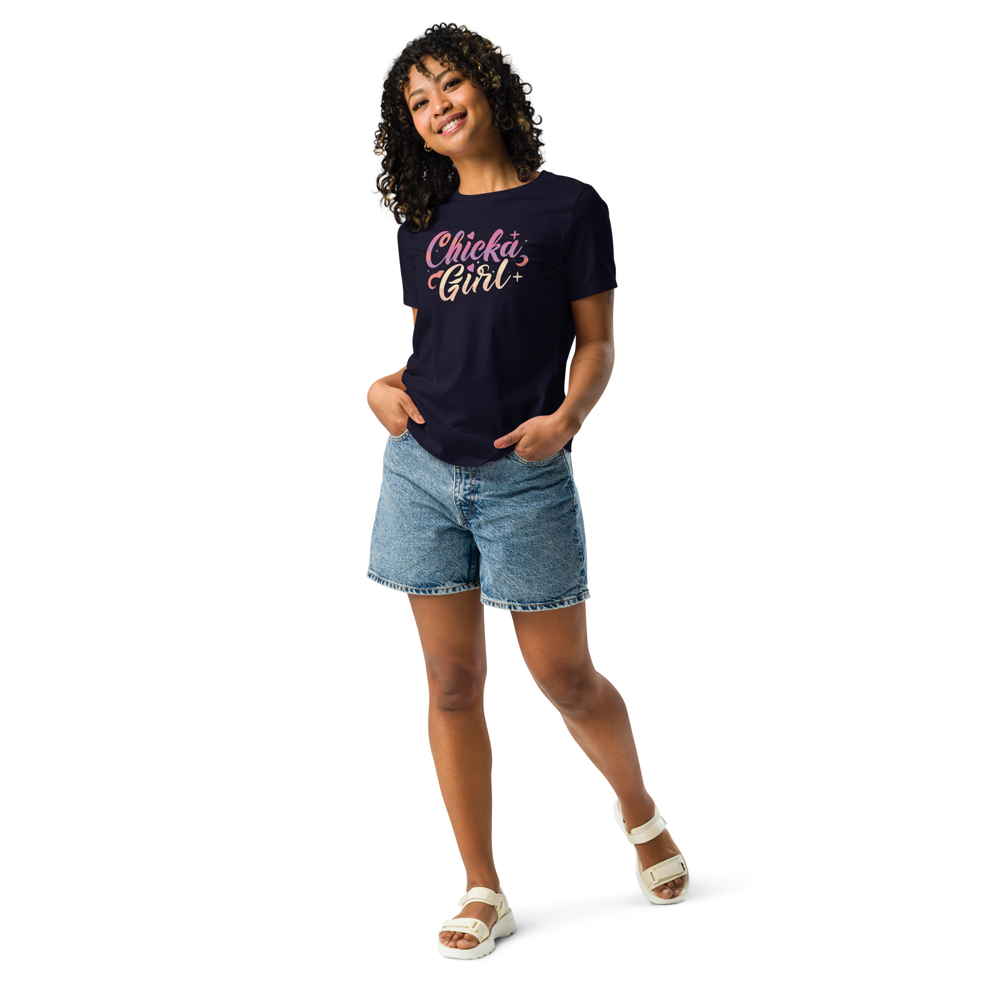 Chicka Girl Women's Relaxed T-Shirt