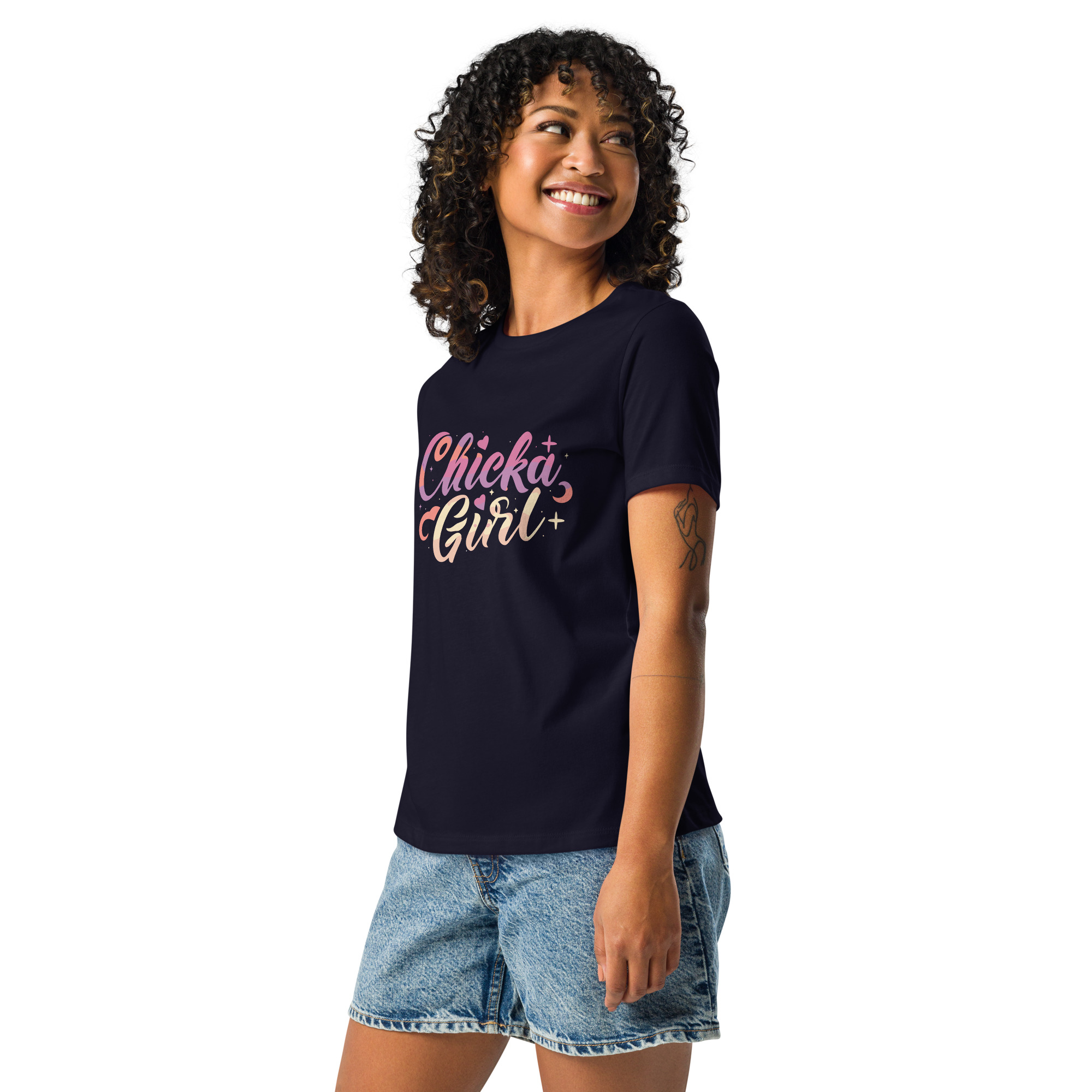 Chicka Girl Women's Relaxed T-Shirt