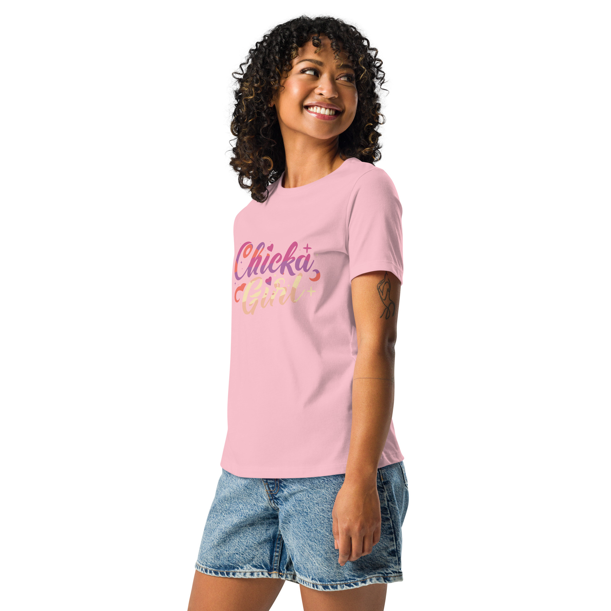 Chicka Girl Women's Relaxed T-Shirt