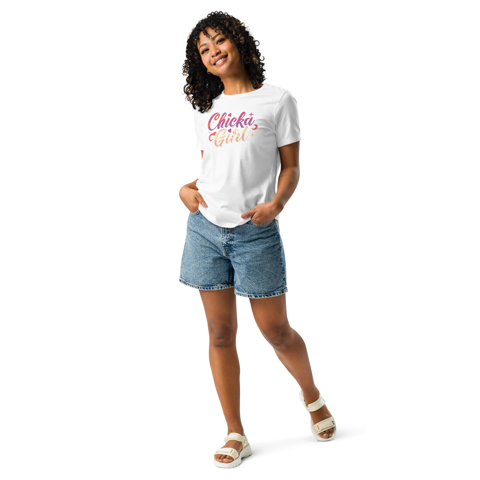 Chicka Girl Women's Relaxed T-Shirt