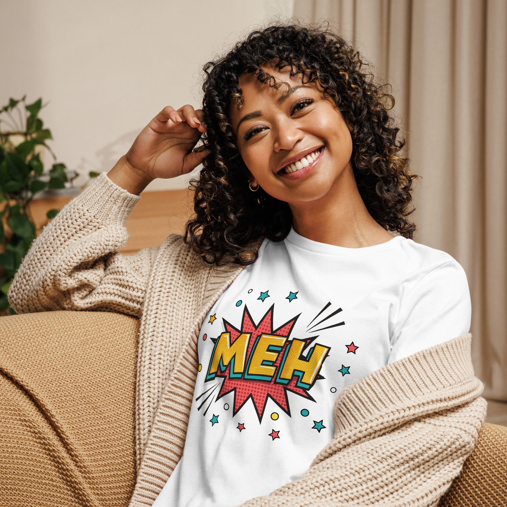 womens-relaxed-t-shirt-white-front-68346c9488627.jpg Meh Women's Relaxed T-Shirt