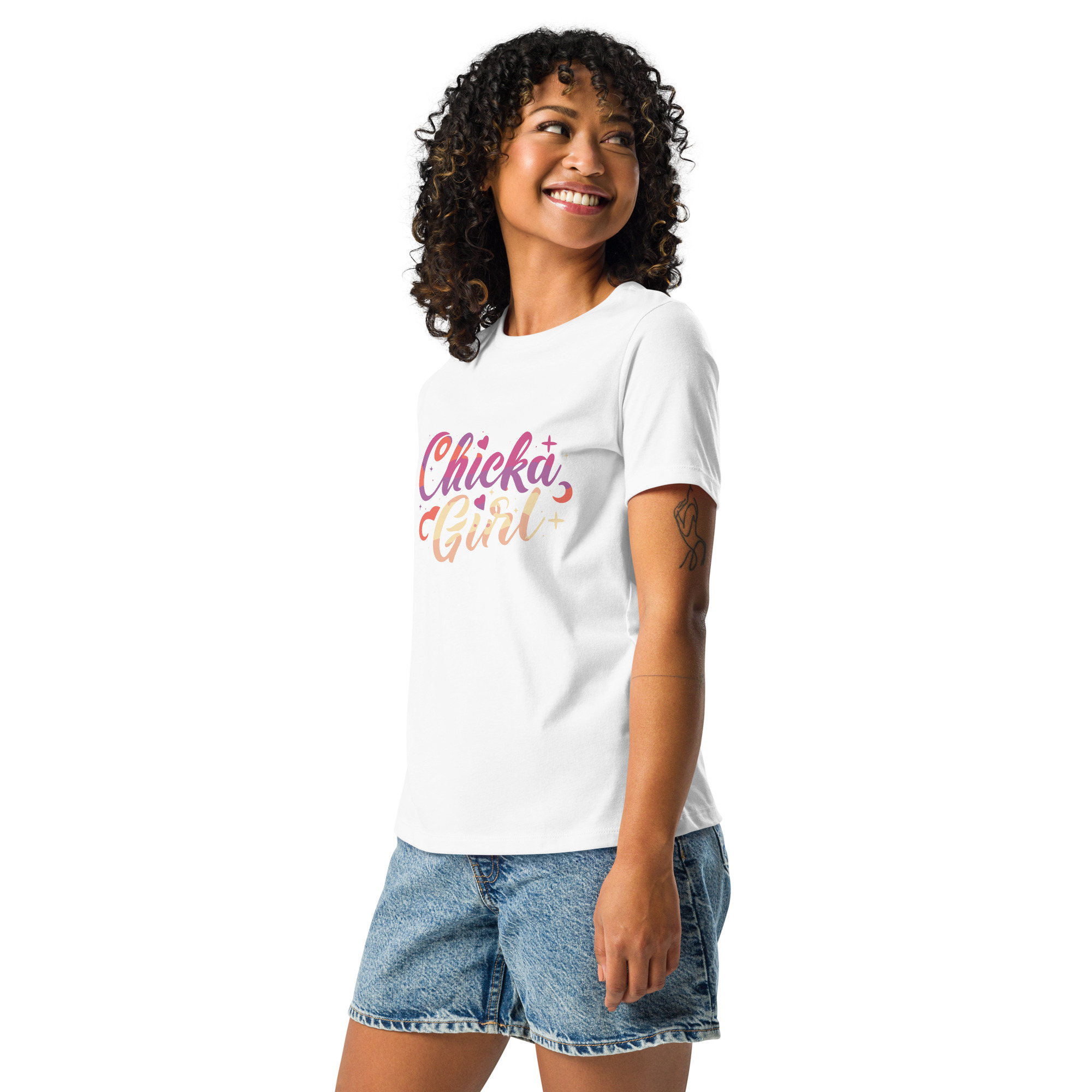 Chicka Girl Women's Relaxed T-Shirt