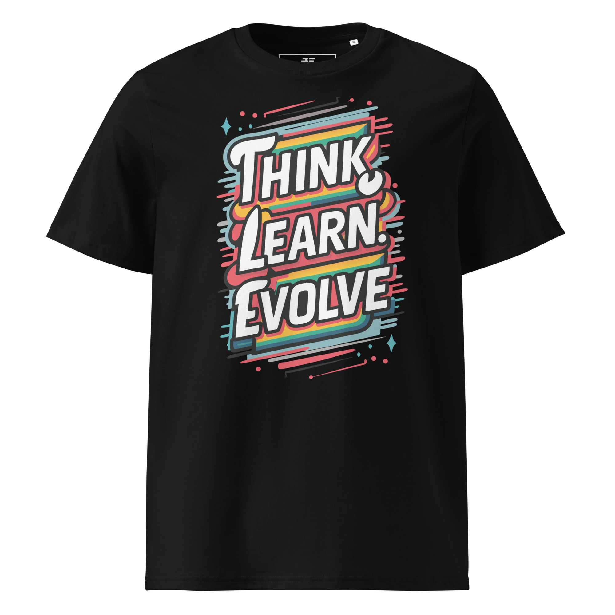 Evolve Unisex organic cotton t-shirt