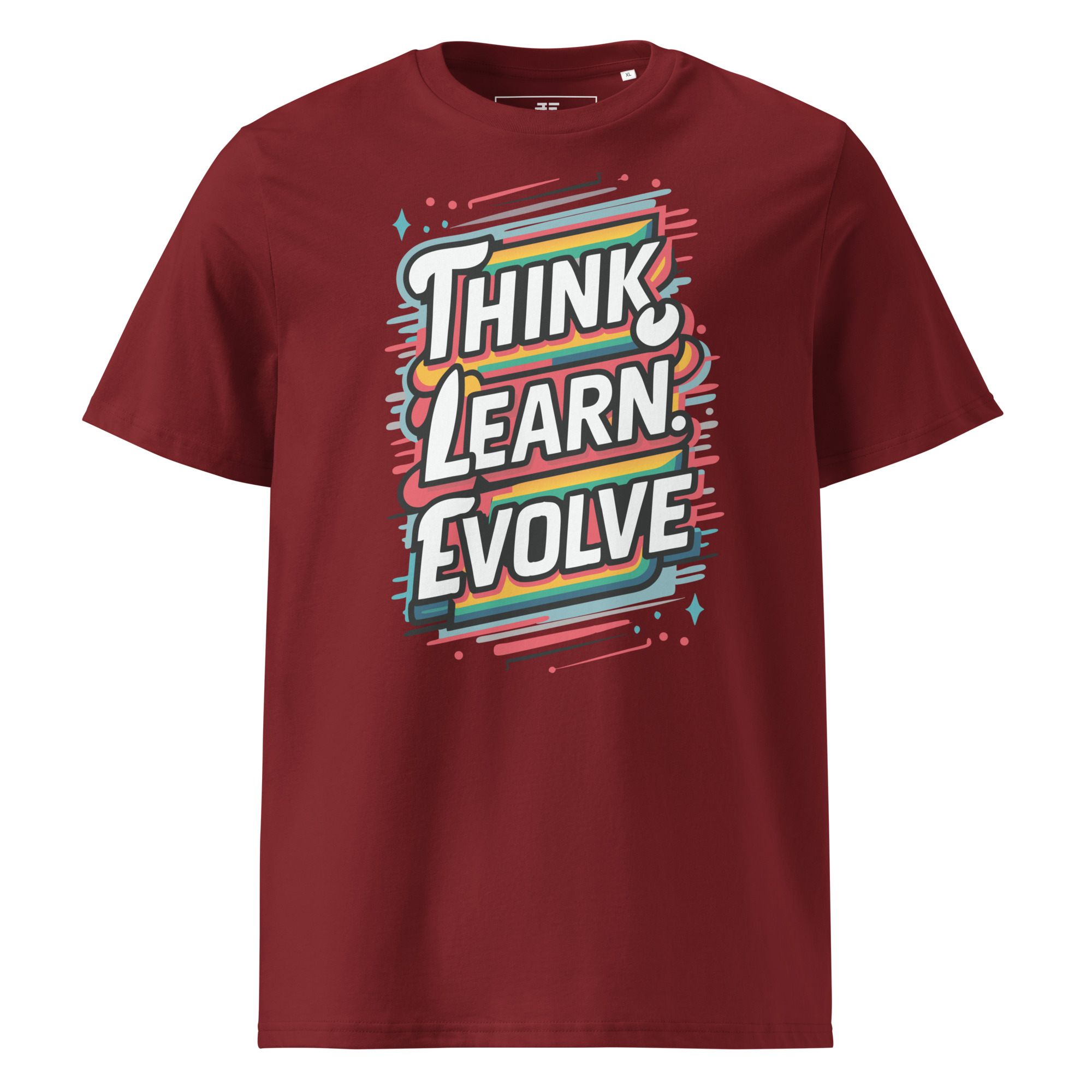Evolve Unisex organic cotton t-shirt