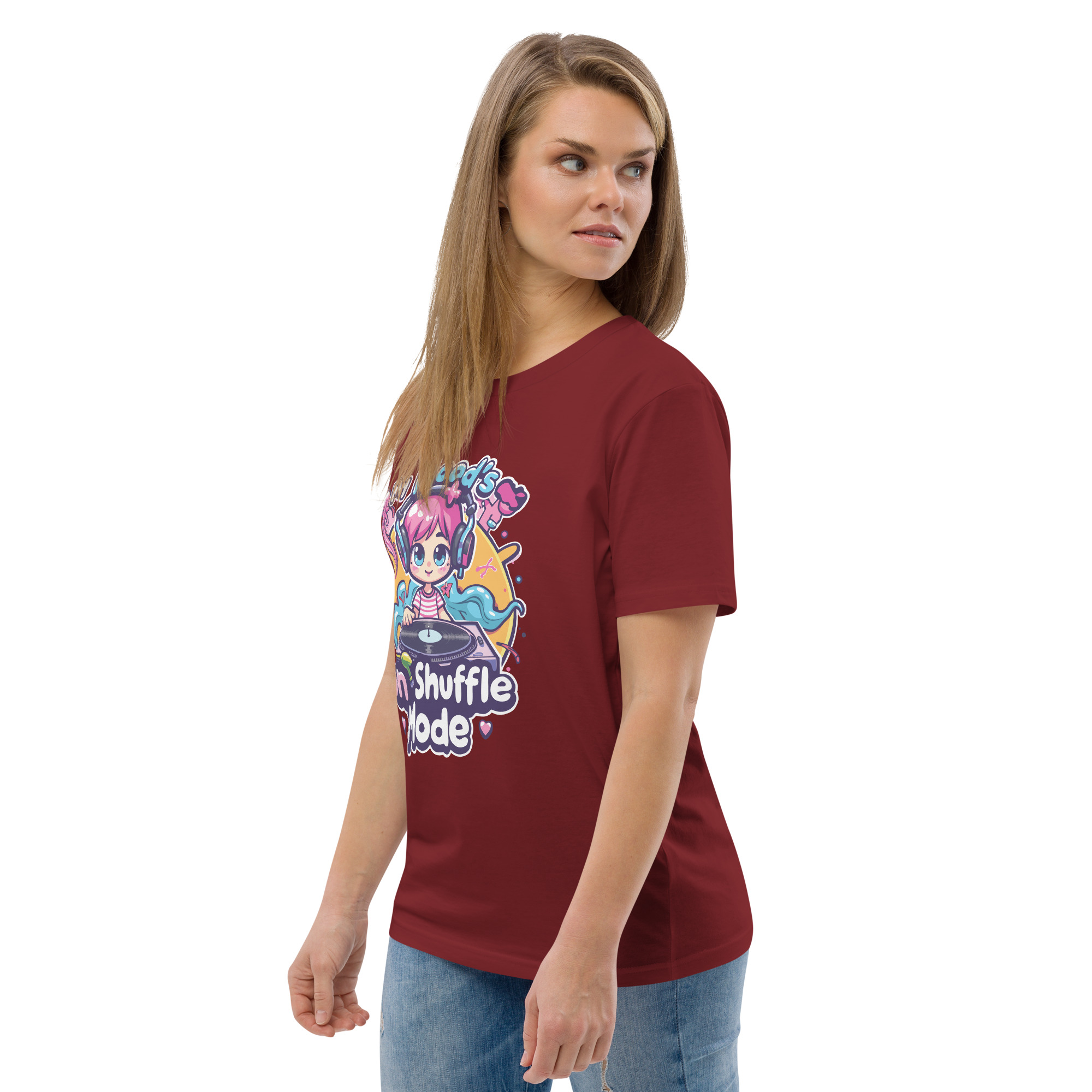 Mood Shuffle Unisex organic cotton t-shirt