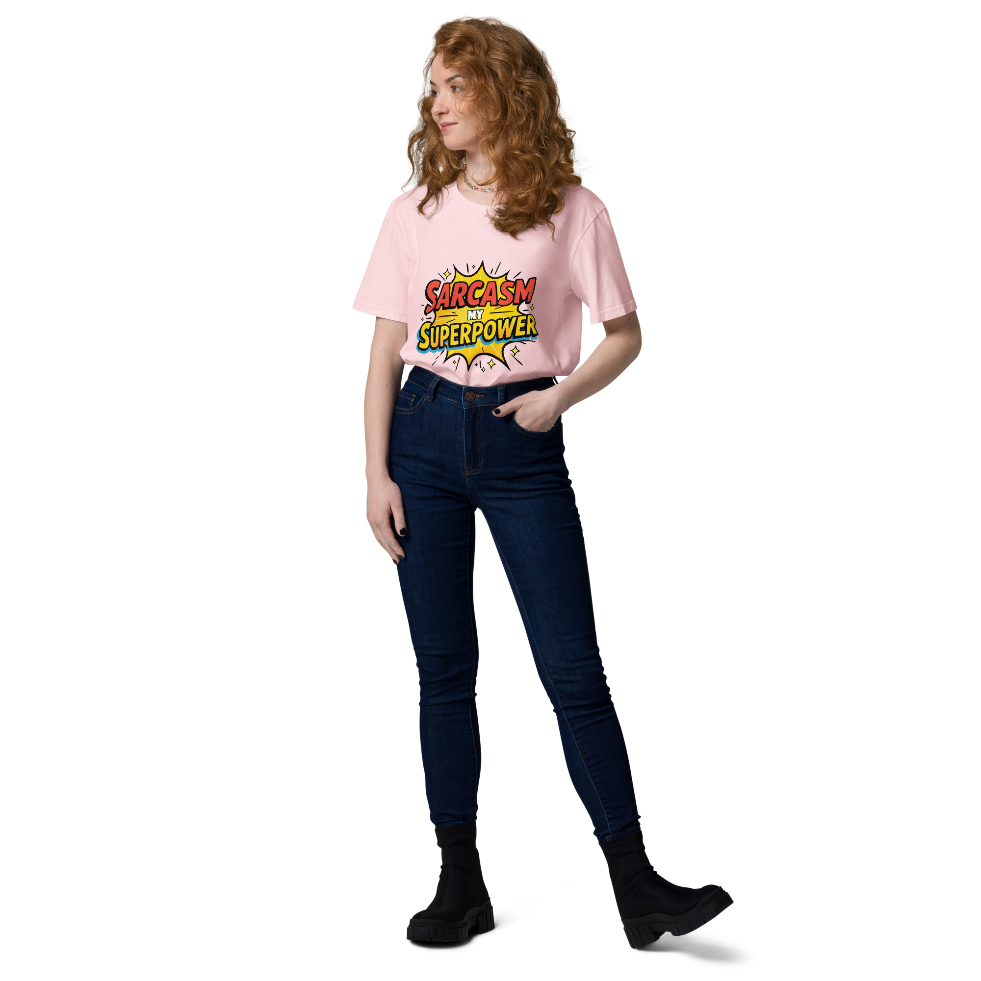 Sarcasm Unisex organic cotton t-shirt