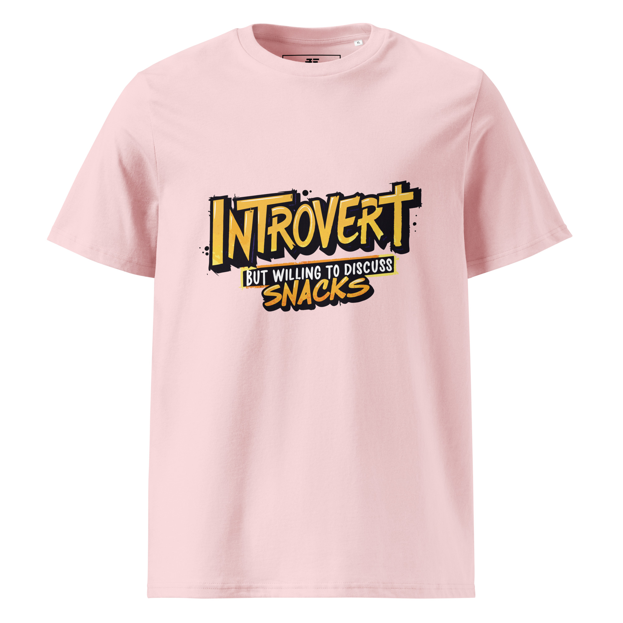 Introvert Unisex organic cotton t-shirt
