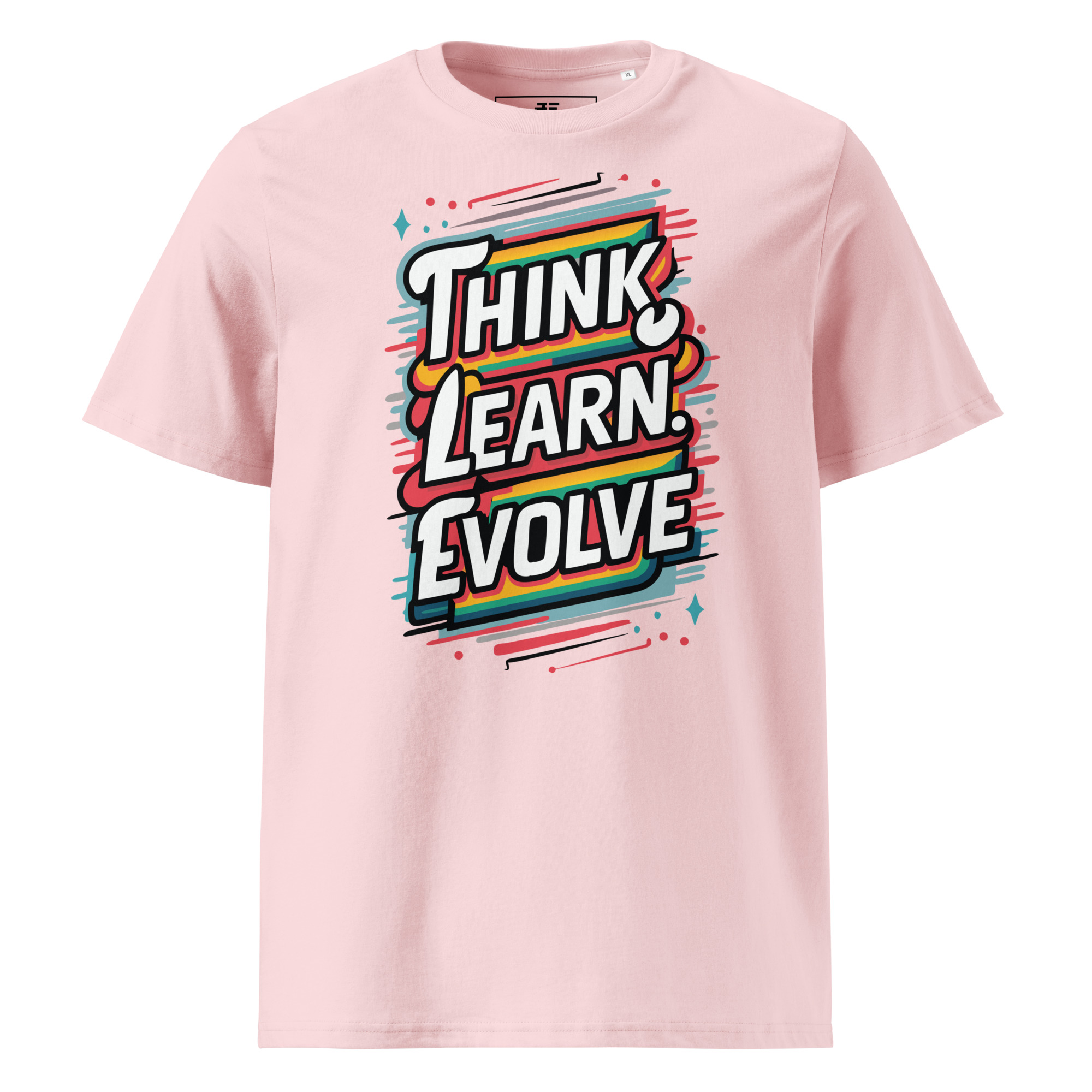 Evolve Unisex organic cotton t-shirt