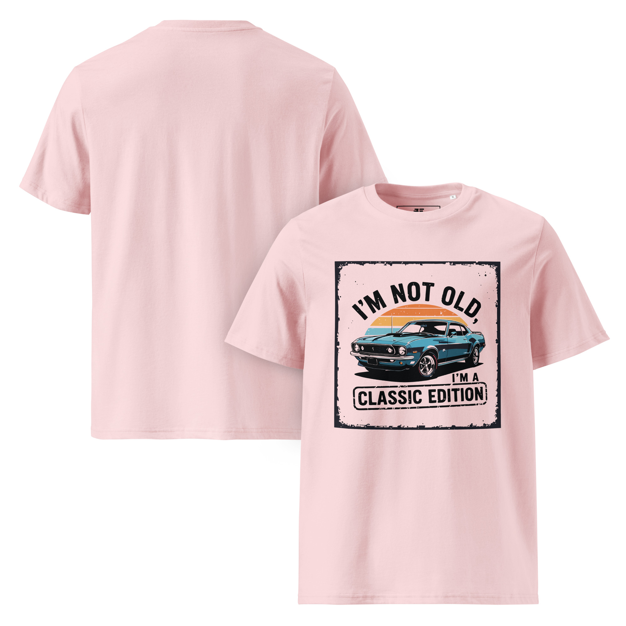 "I’m not old, I’m a classic edition" Unisex organic cotton t-shirt