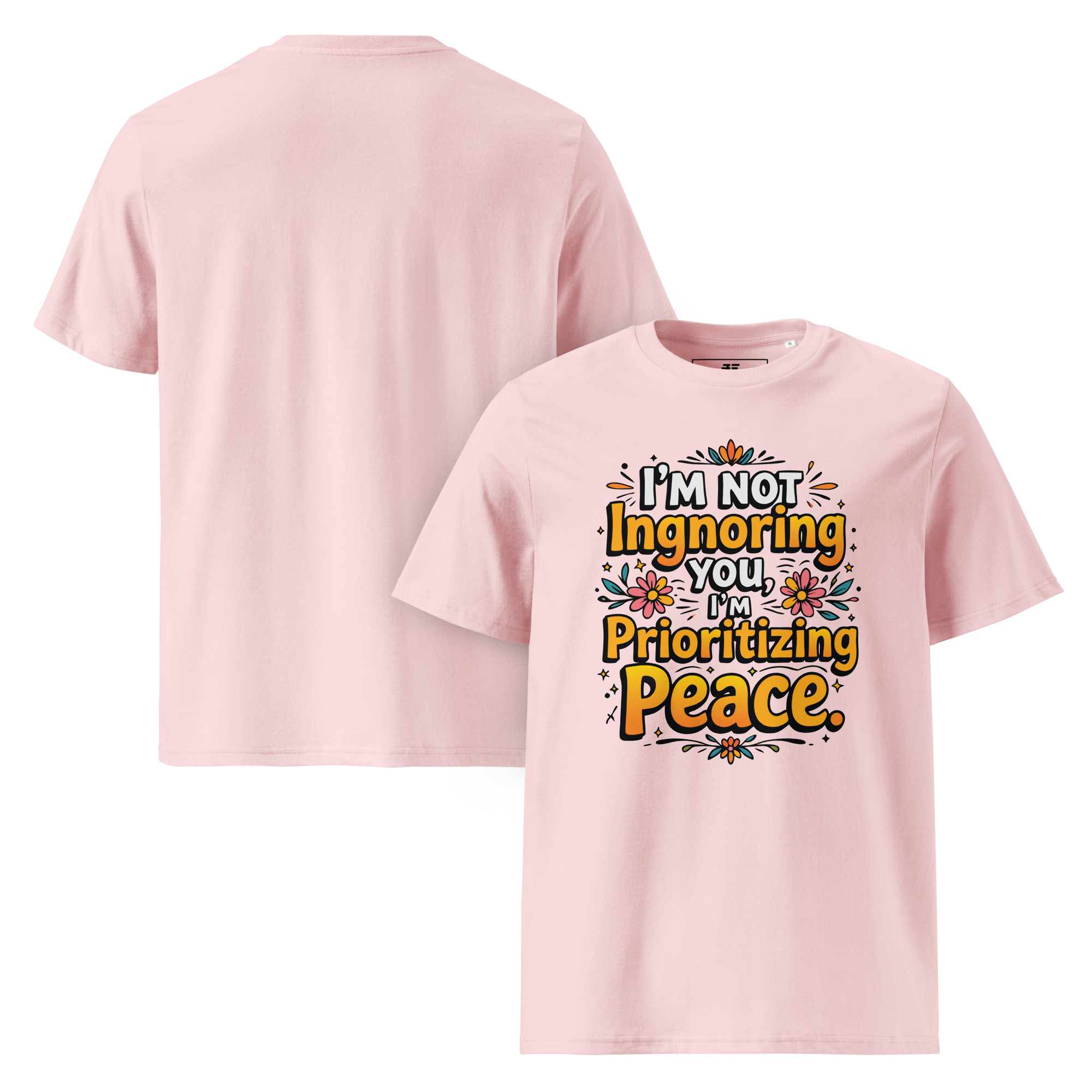 Priorities Unisex organic cotton t-shirt